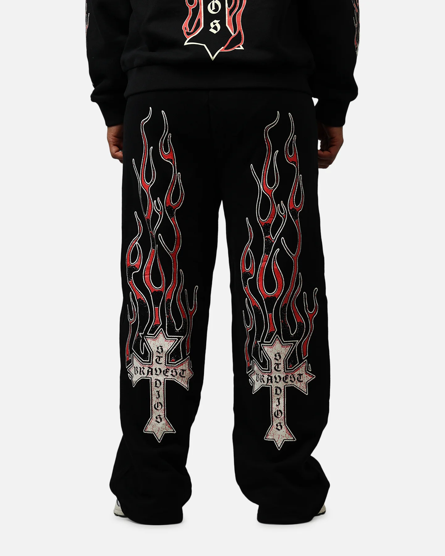 Bravest Eternal Sweatpants Black/Red
