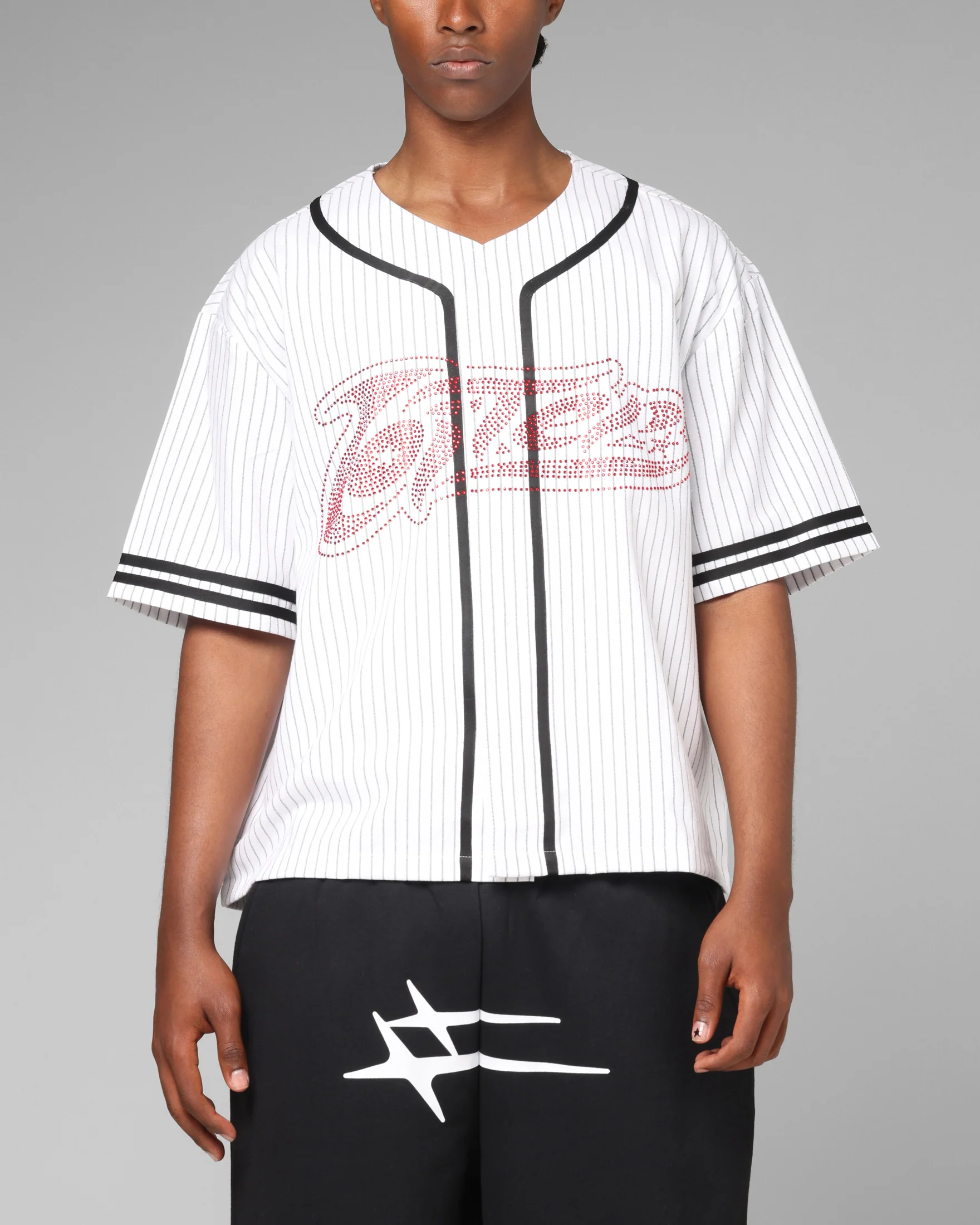 Loiter Silicone Baseball Jersey White