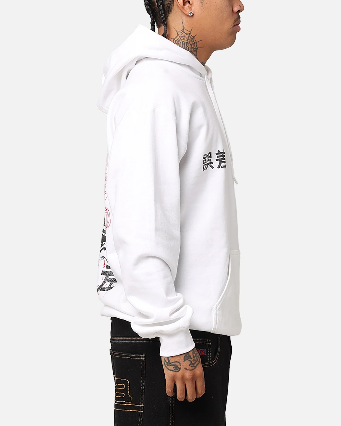 The Anti Order Oni Hoodie White