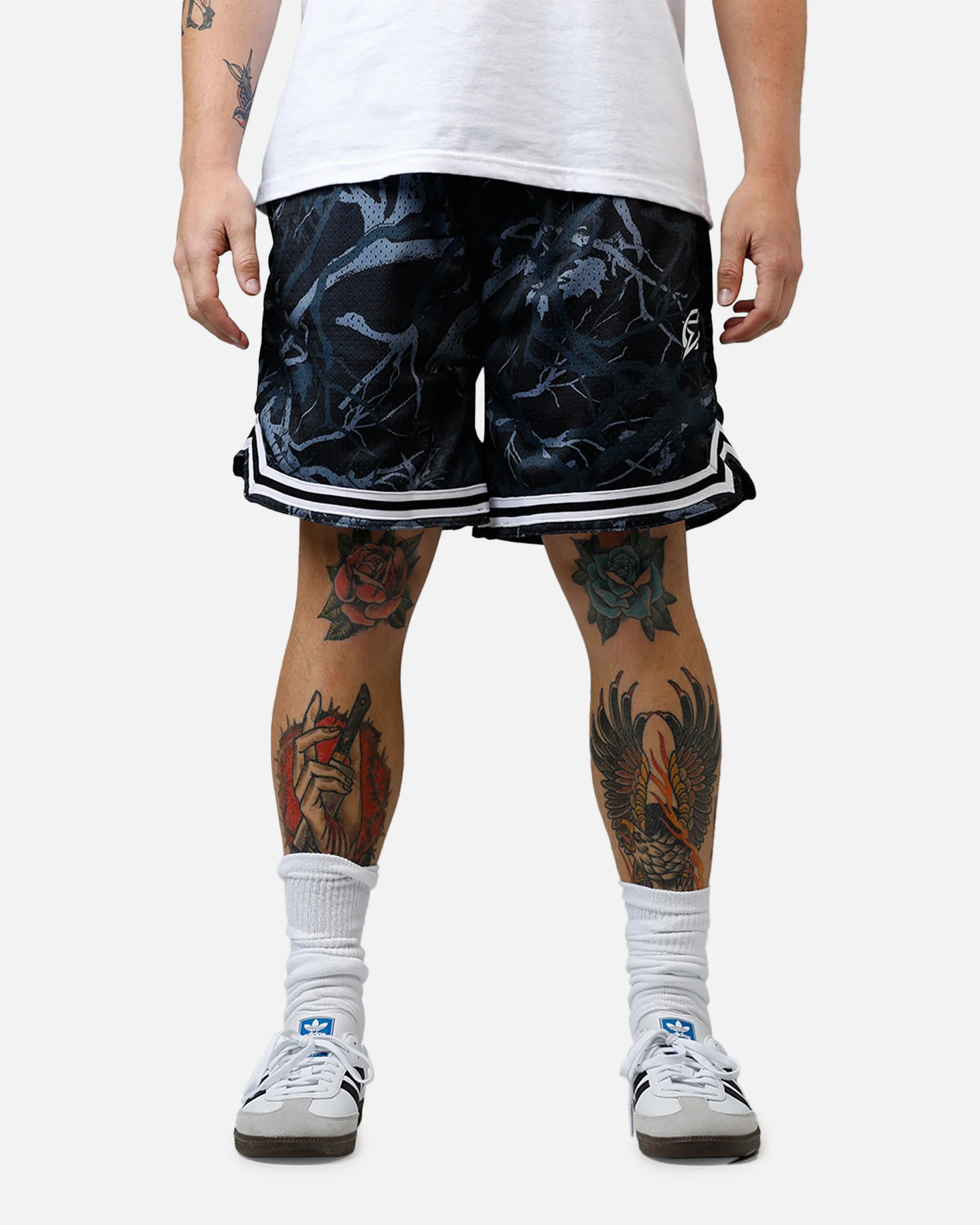 Carre Outlaw Mesh Shorts Black Real Tree