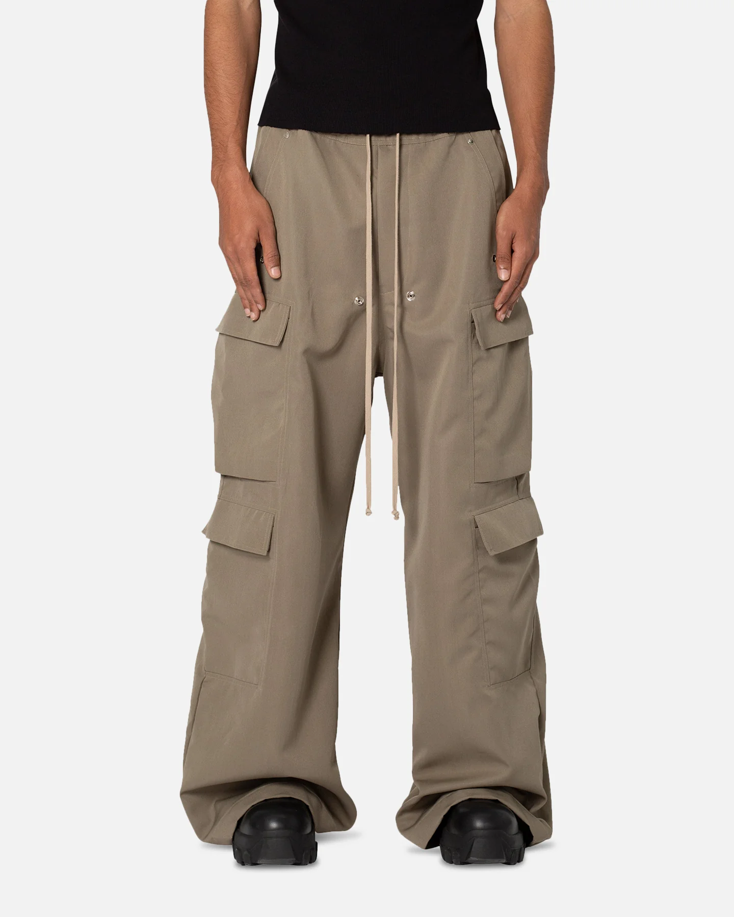 MNML Rave Double Cargo Pants Olive