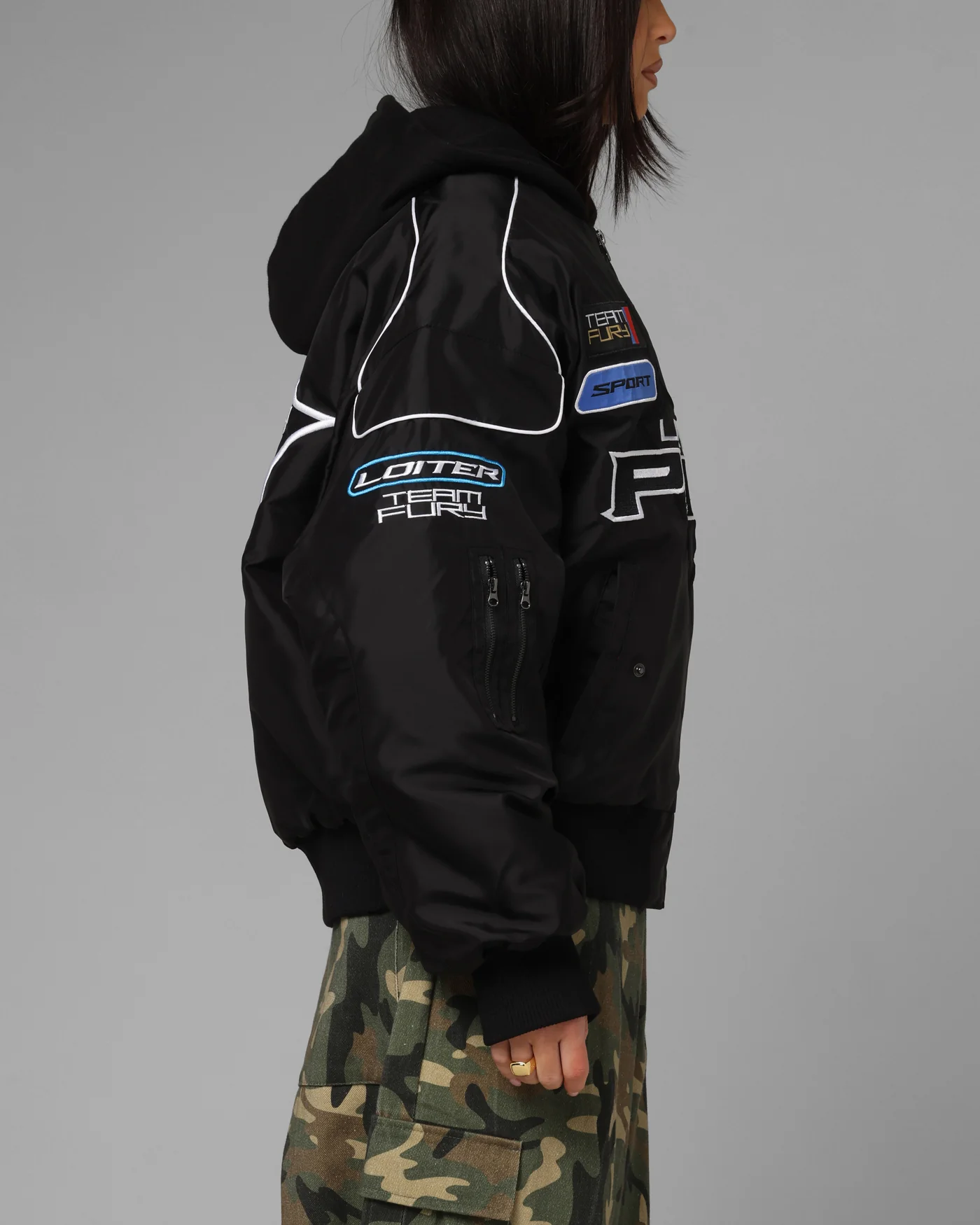 Loiter Performance F-16 Jacket Black