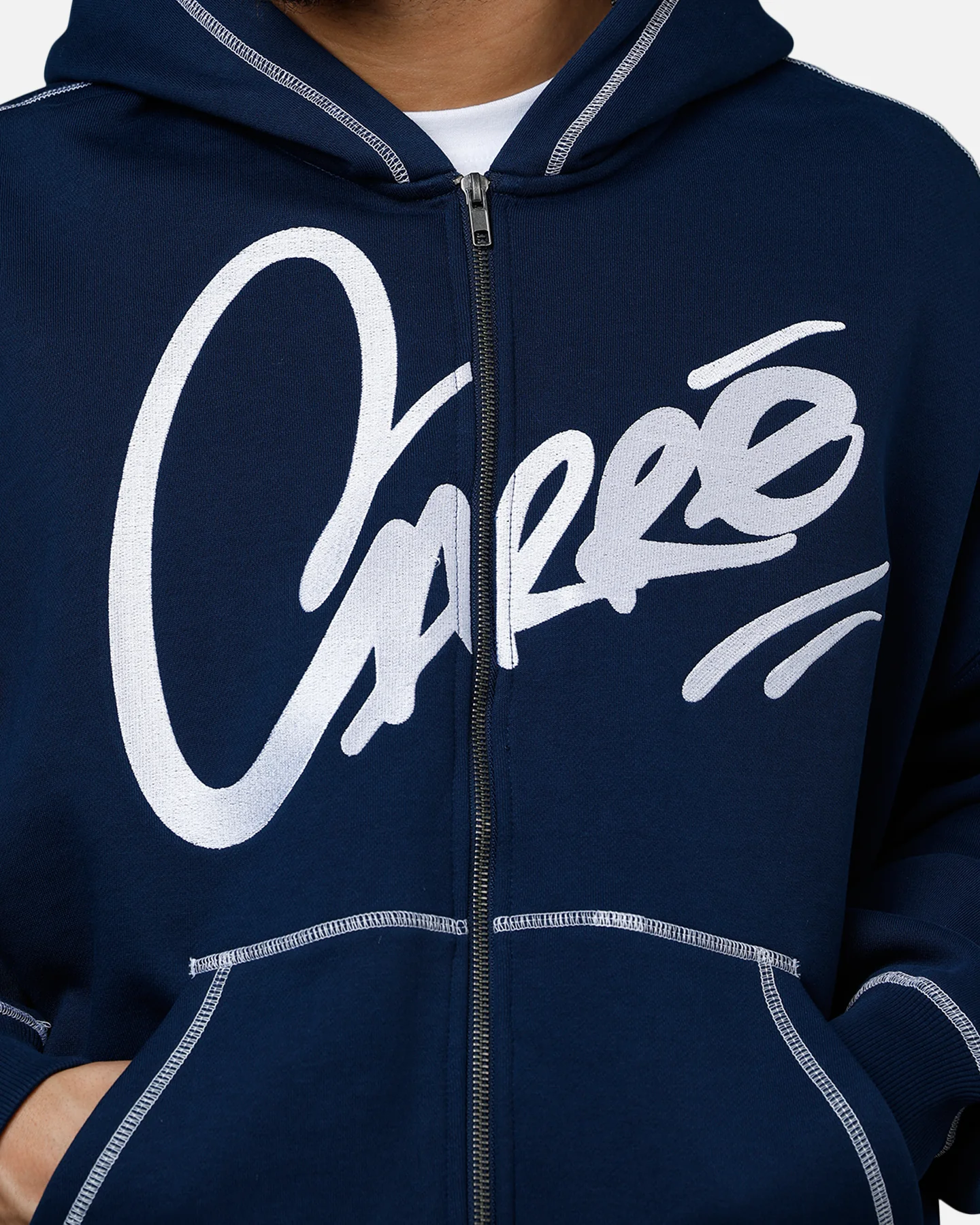 Carre Corrupt Hoodie Navy