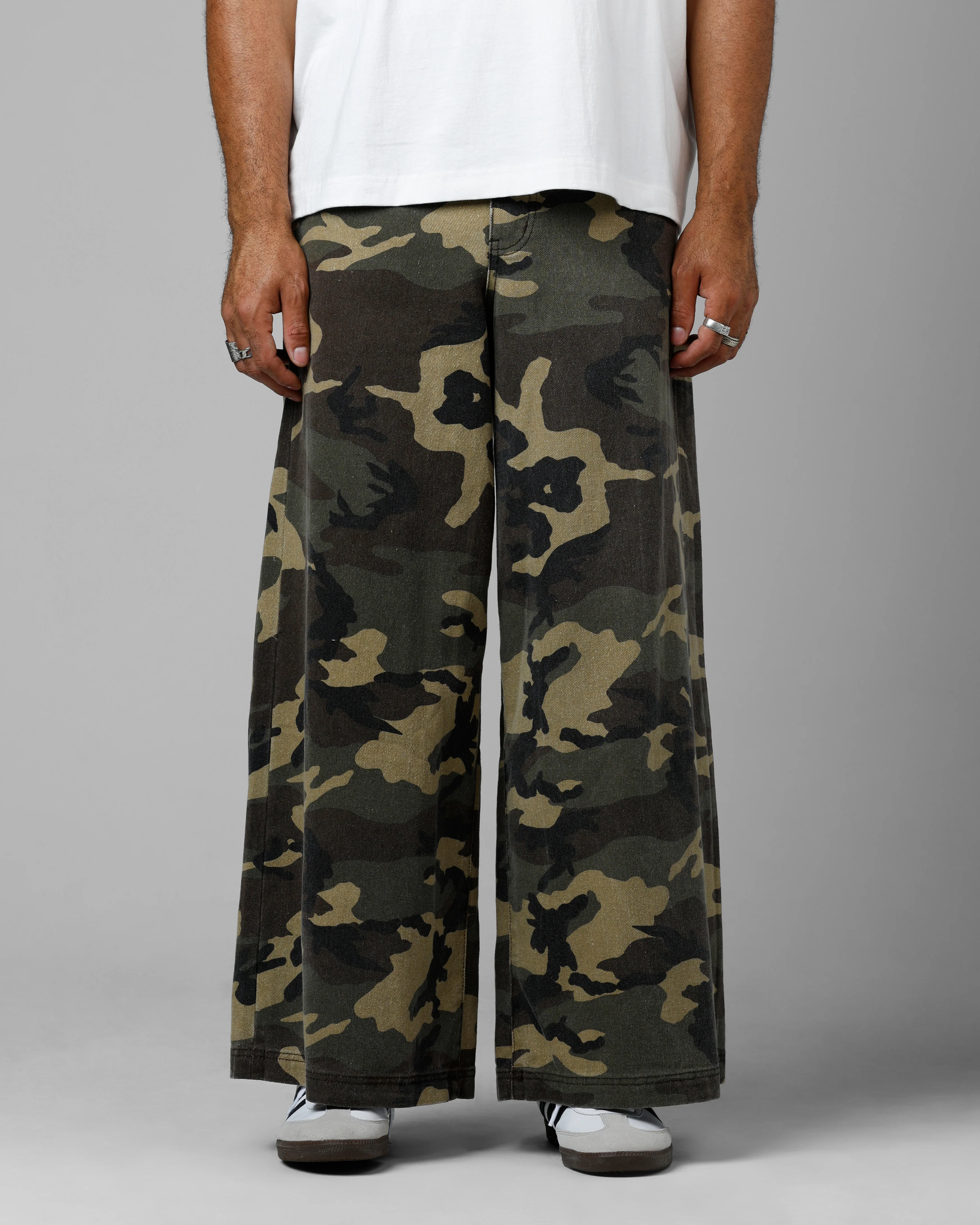 Loiter Skate Jeans Washed Camo