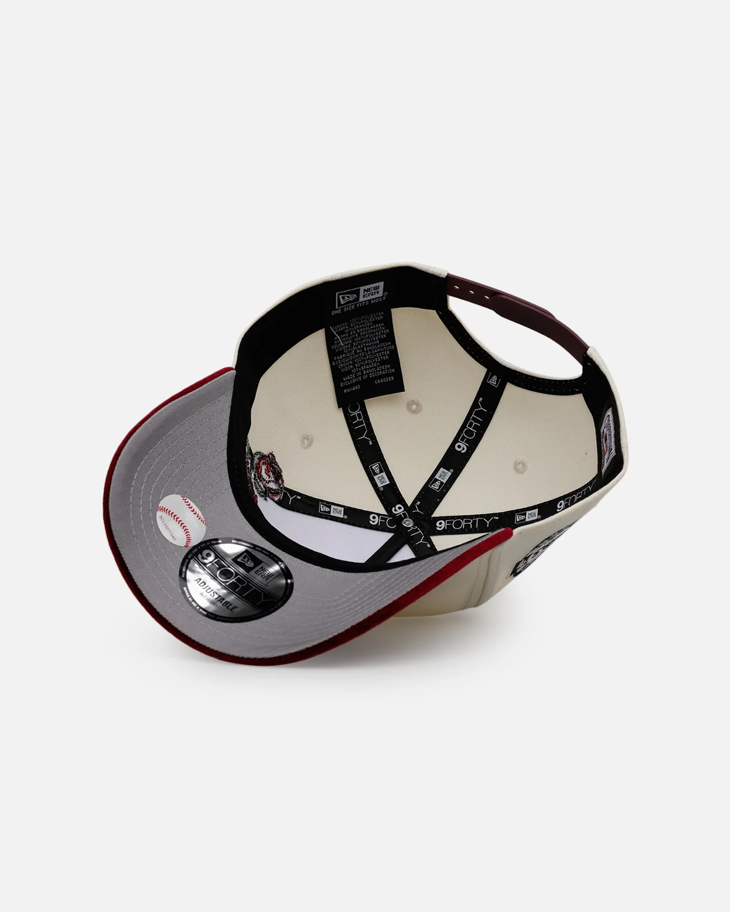 New Era Chicago Cubs 'Velvet Roses' 9FORTY A-Frame Snapback Chrome