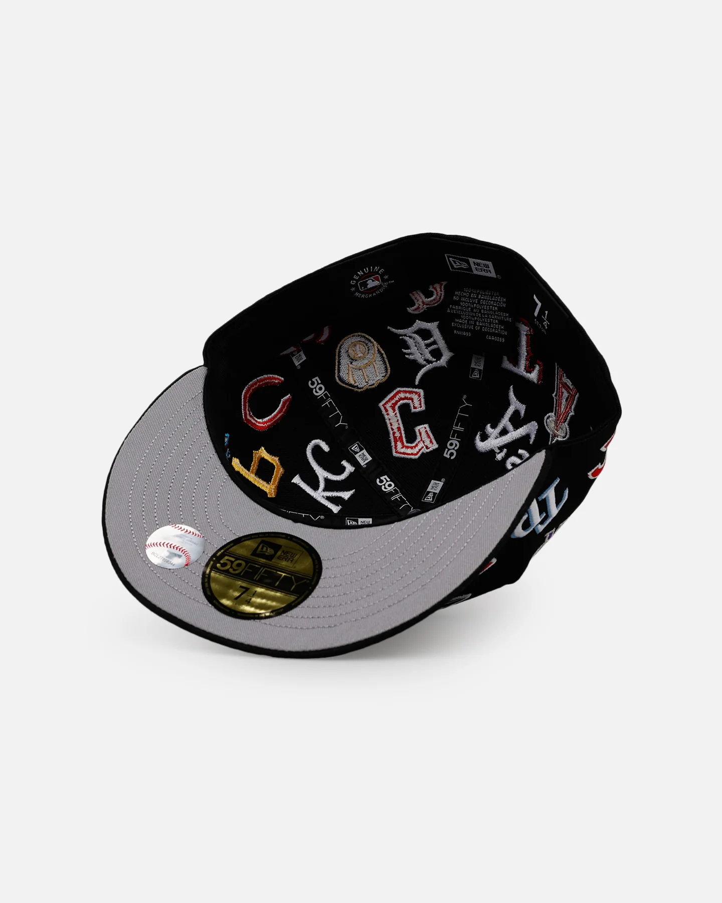 New Era MLB All Over 59FIFTY Fitted Black