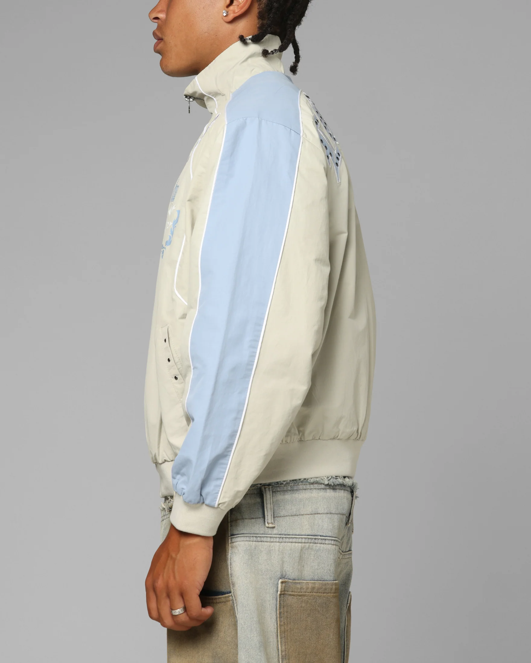 Loiter Imperial Track Jacket Grey