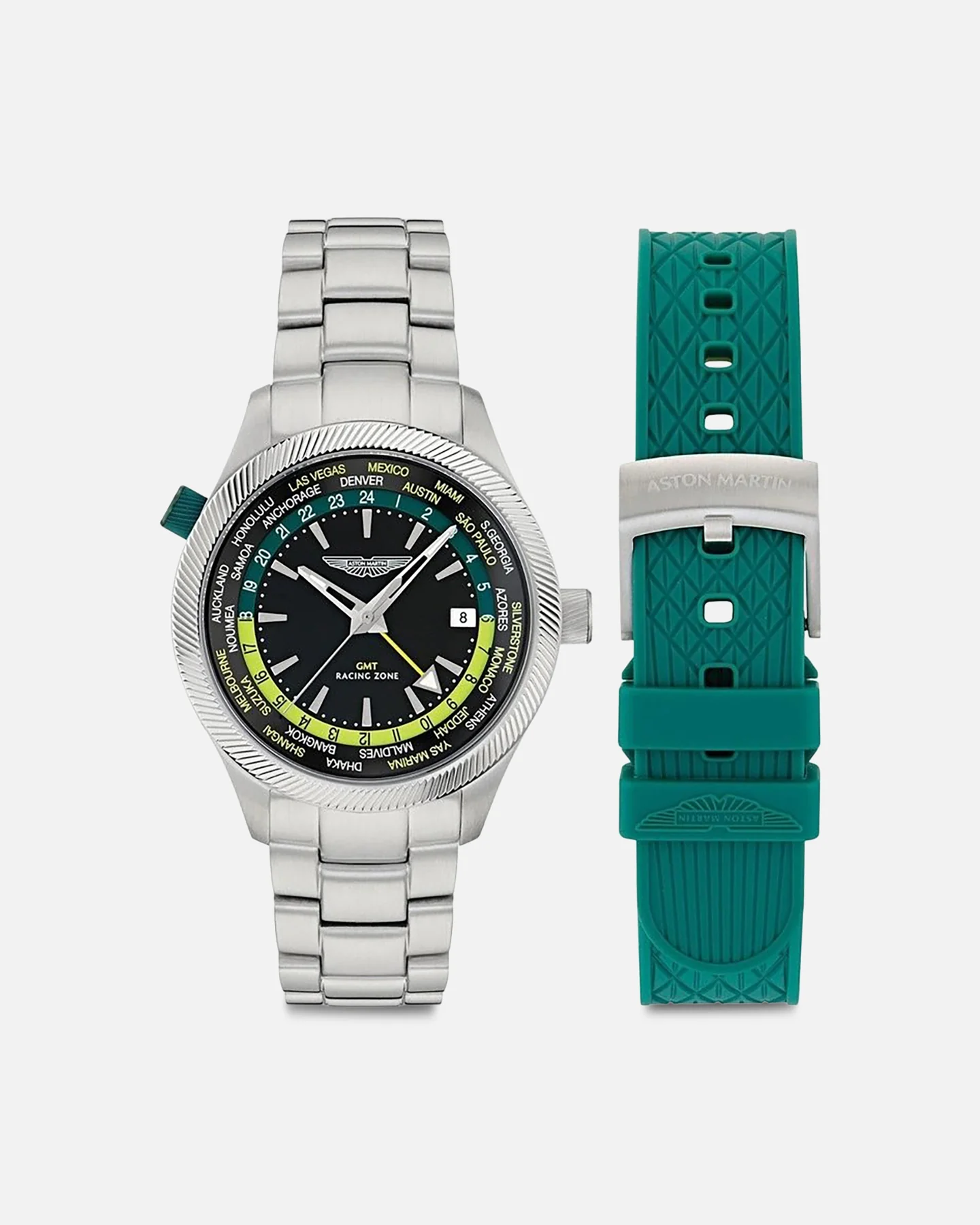 Aston Martin GRZ GMT Watch Black