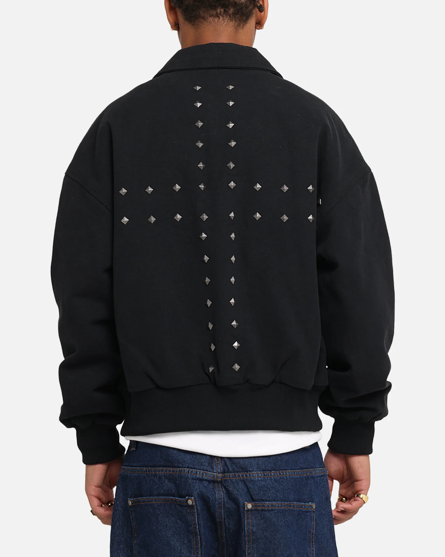 Loiter Chopper Work Jacket Washed Black