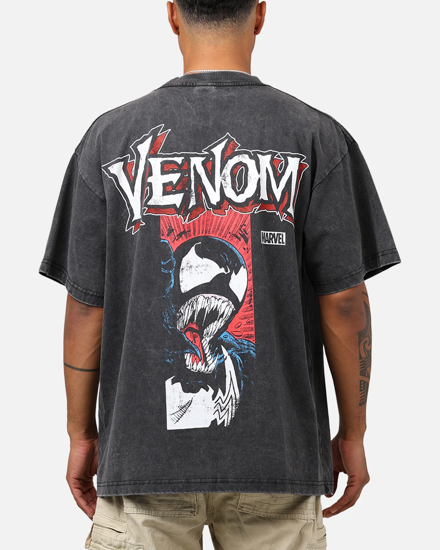 Marvel Spider-Man Venom T-Shirt Charcoal
