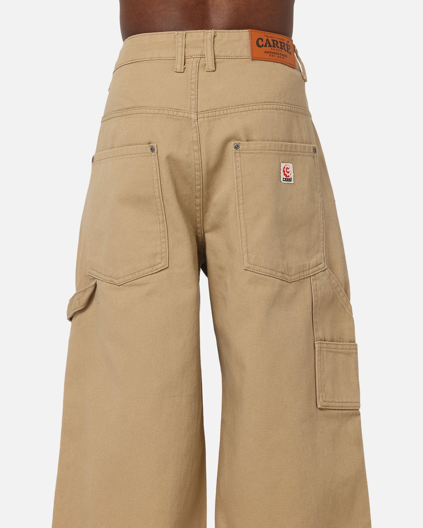 Carre Baggy Work Jeans Stone