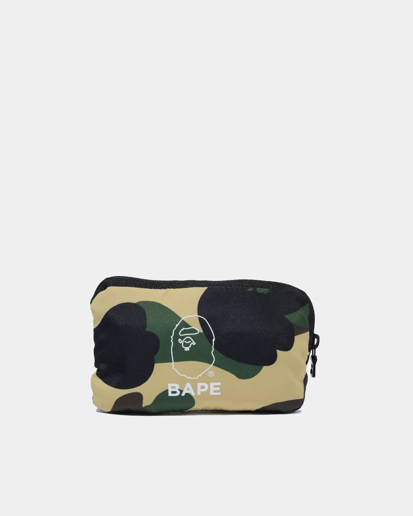 A Bathing Ape 1st Camo Packable Tote Bag Yellow