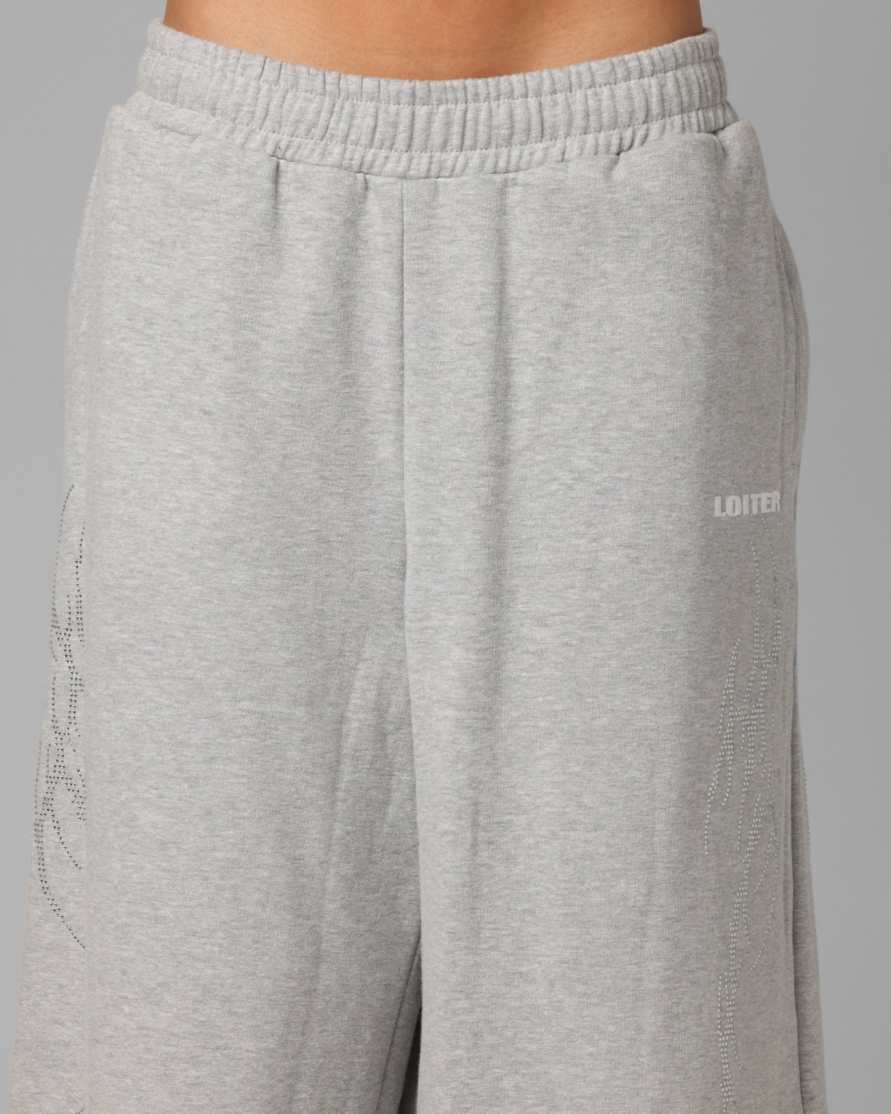 Loiter Opaque Sweat Shorts Grey