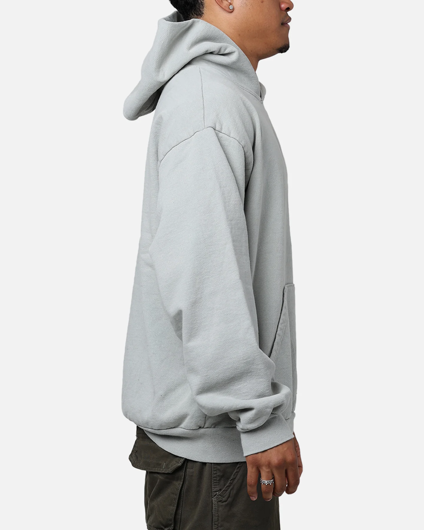 Culture Kings CK Embroidered Hoodie Sage