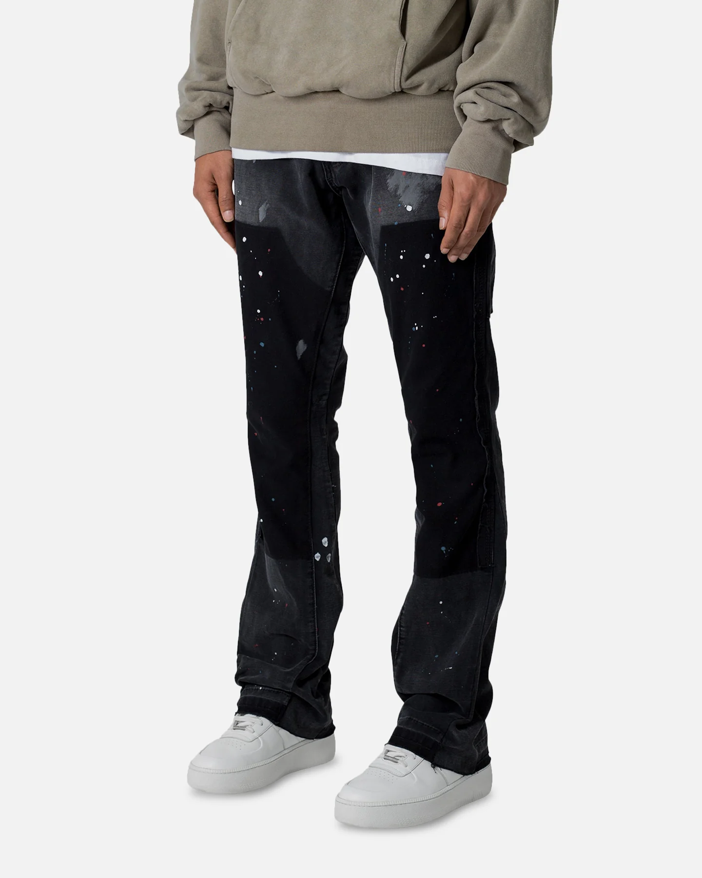 MNML B243 Flare Denim Jeans Black