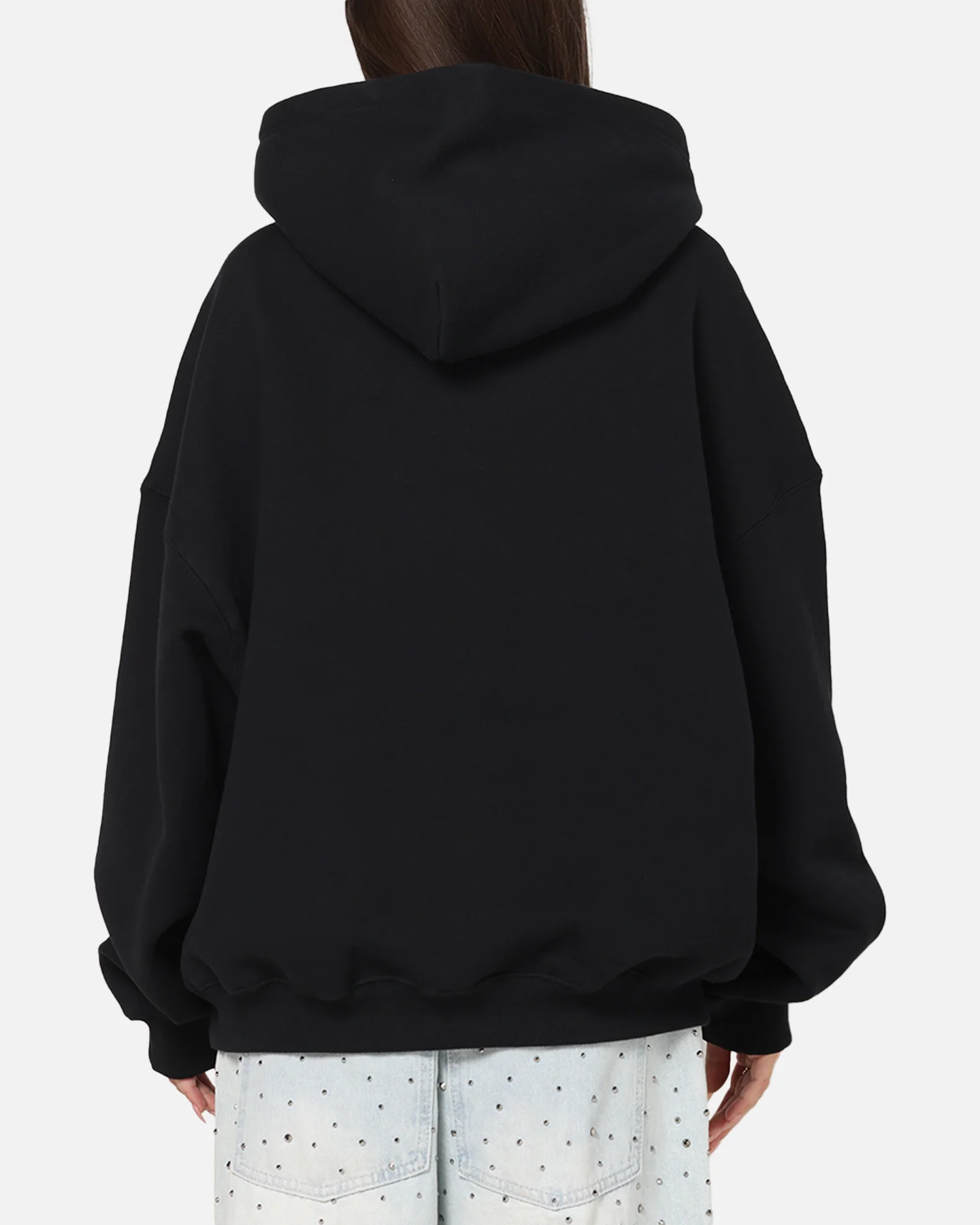 Mitchell & Ness New York Yankees Rhinestone Hoodie Faded Black