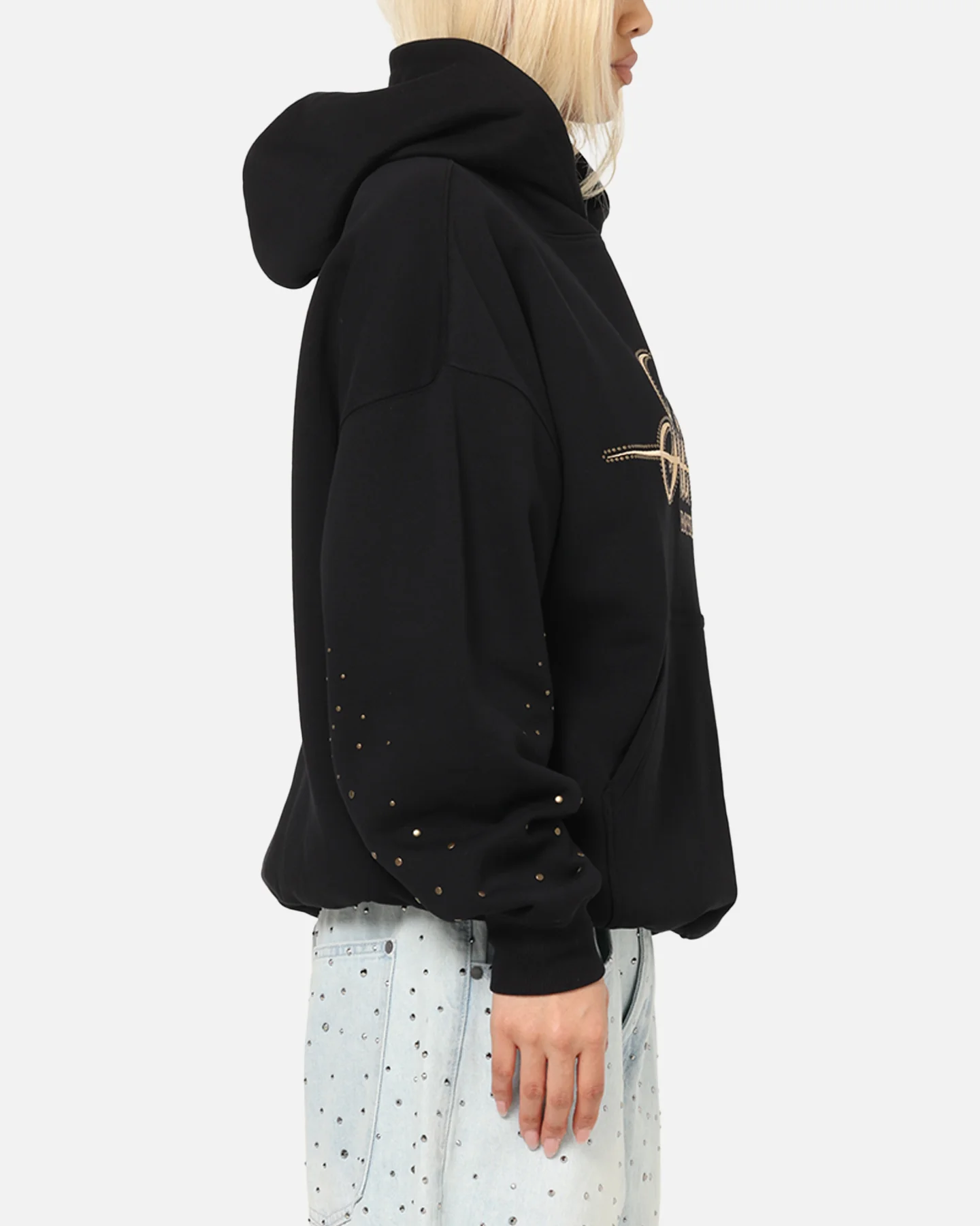 Saint Morta Rodeo Drive Boxy Hoodie Black
