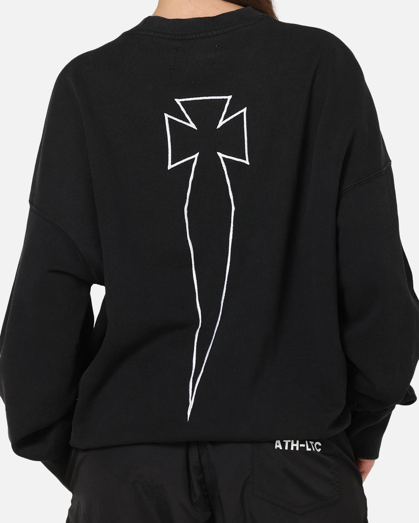 Saint Morta Athltc Crewneck Black