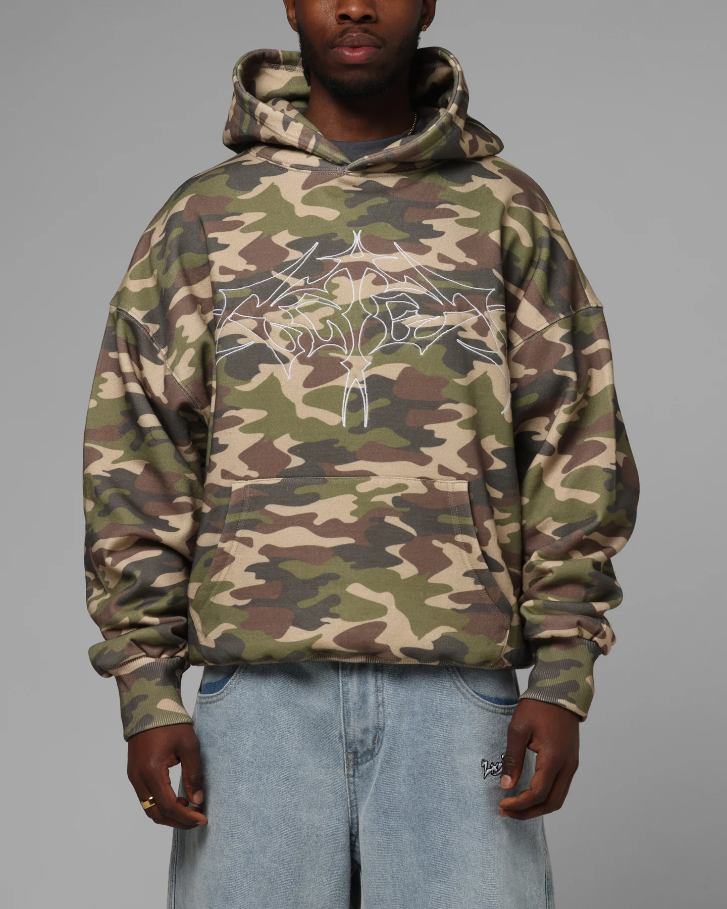 Loiter Opaque Premium Hoodie Camo