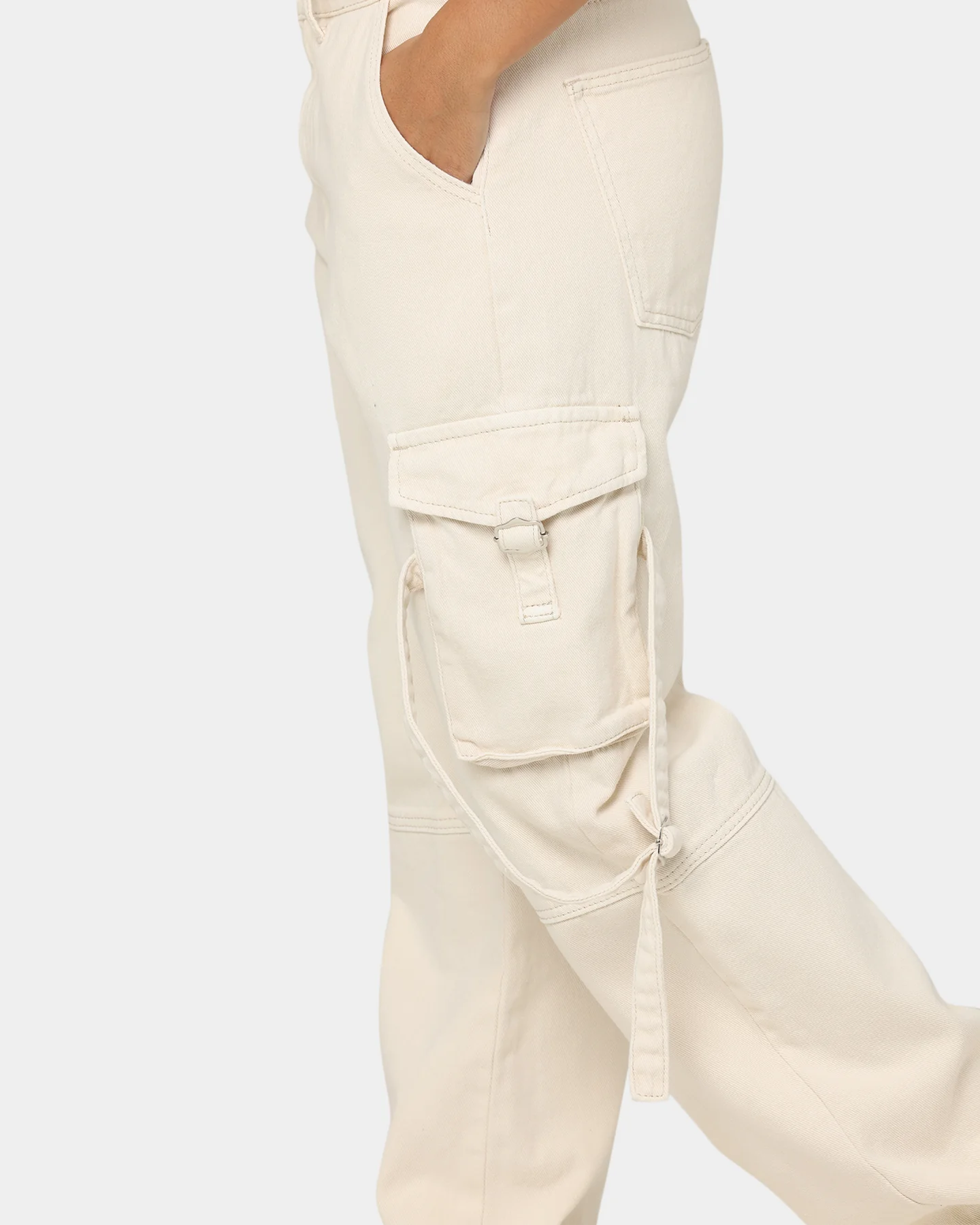 XXIII Ibernia Boyfriend Cargo Pants Bone