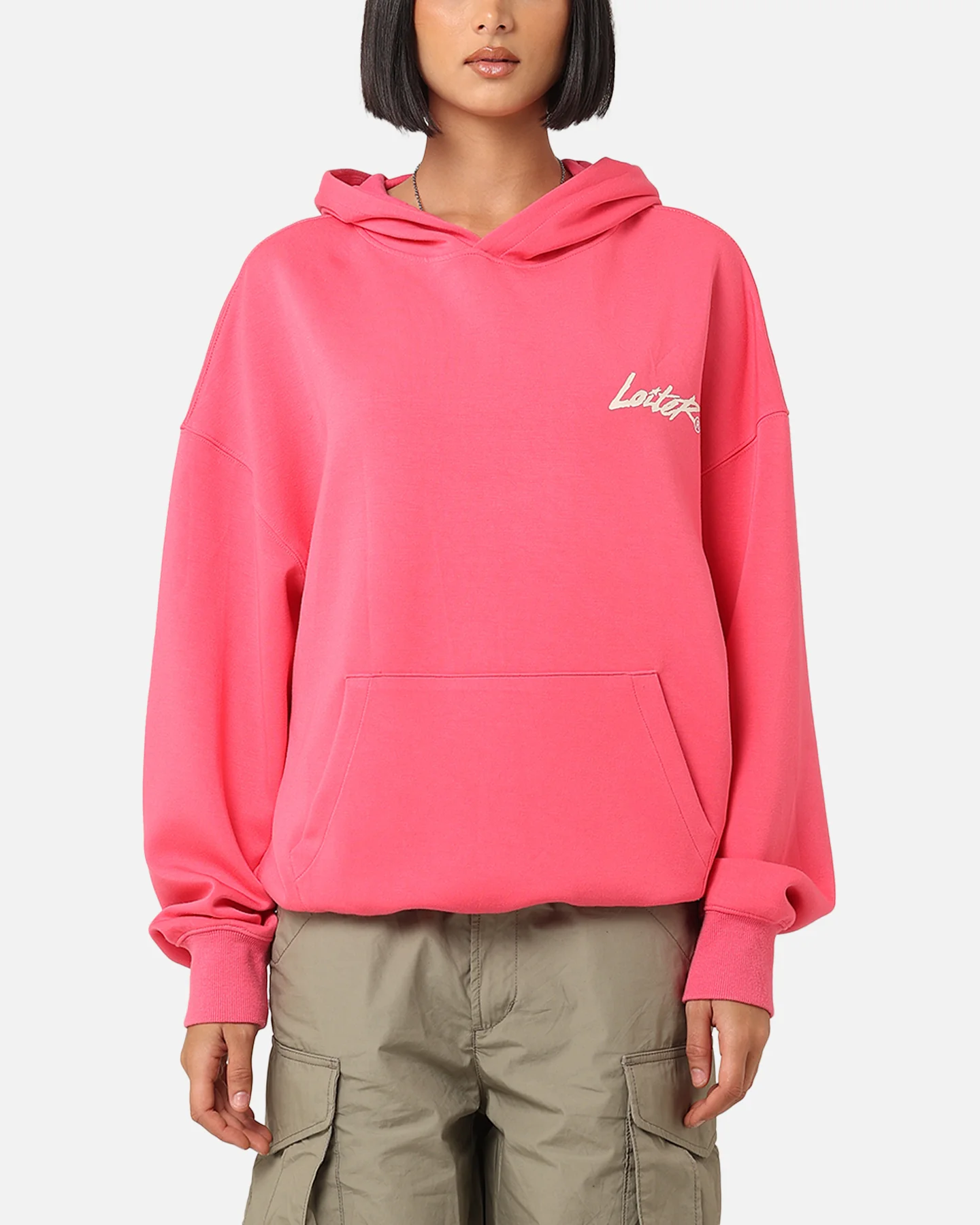 Loiter Chroma Premium Hoodie Pink