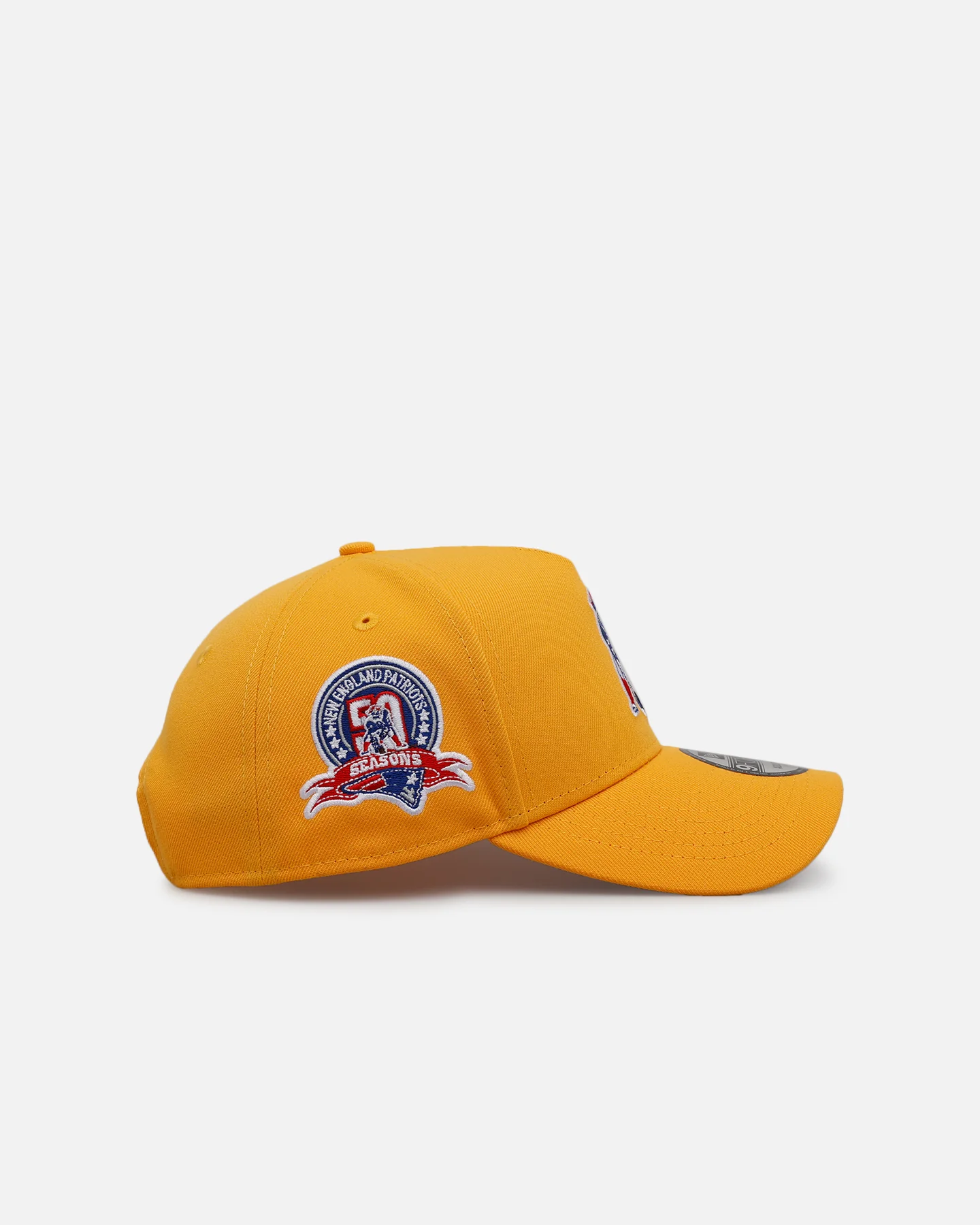 New Era New England Patriots 'Sunshine' 9FORTY A-Frame Snapback Canary
