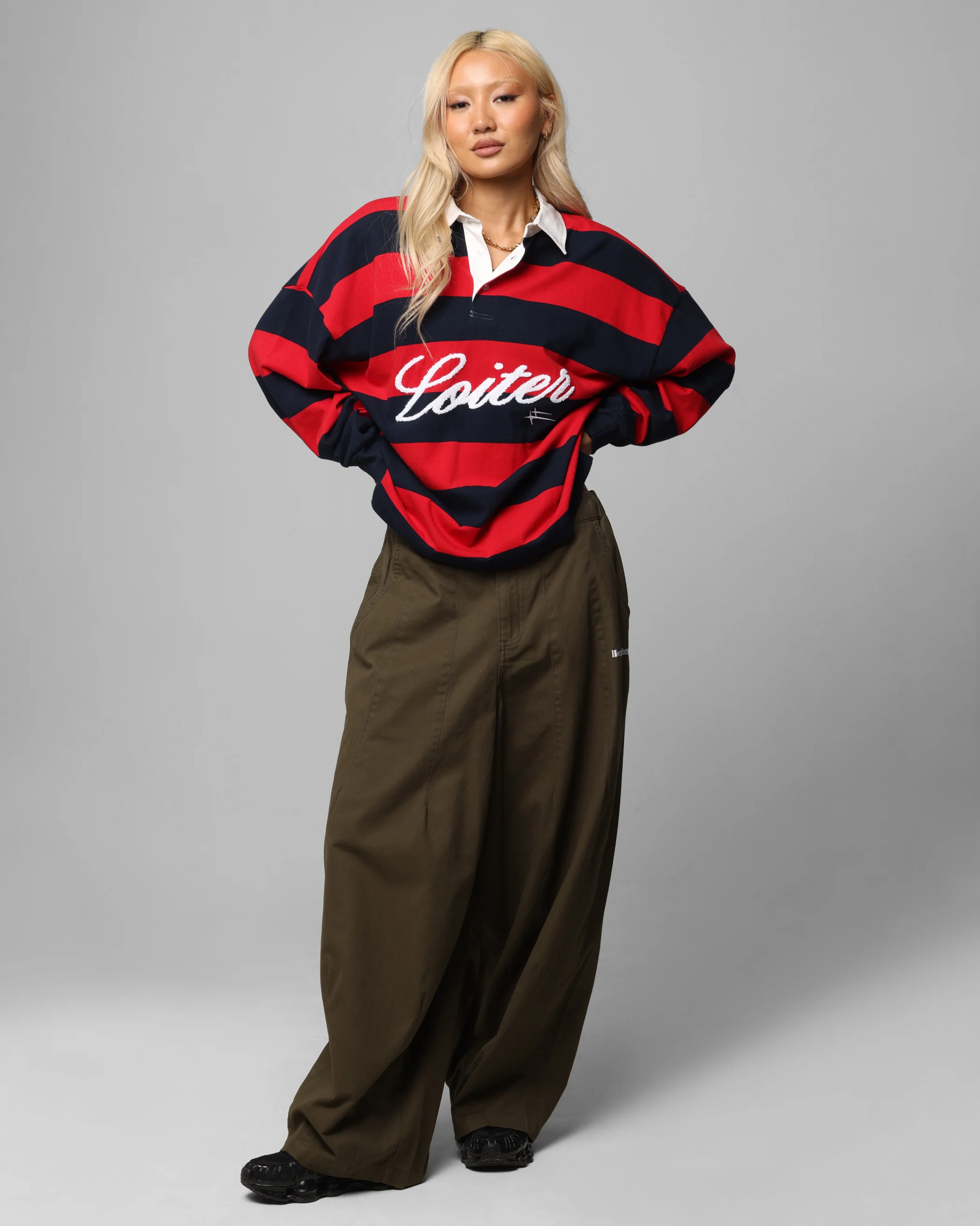 Loiter Kyoto Pants Khaki