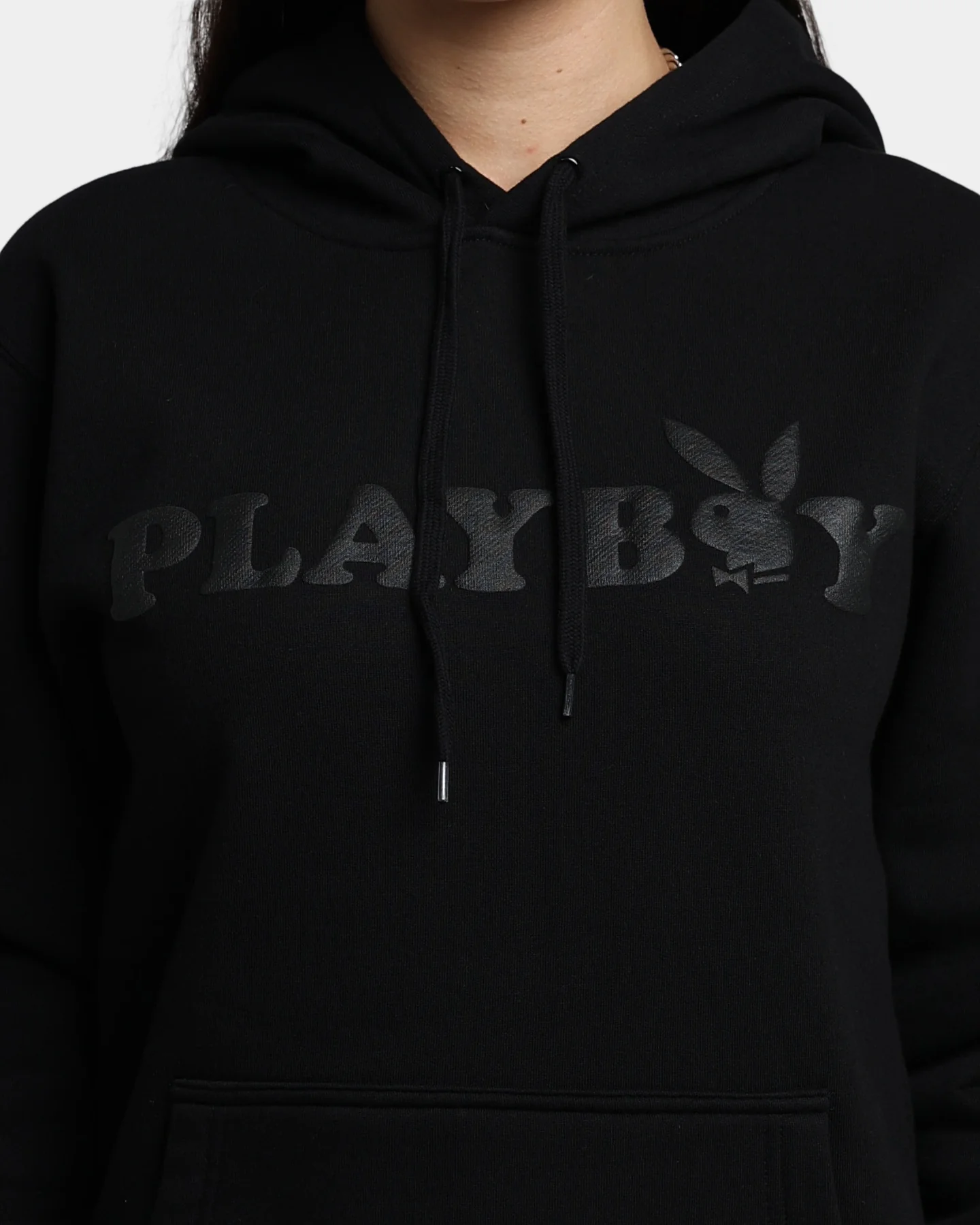 Playboy X Culture Kings Stacked Hoodie Black