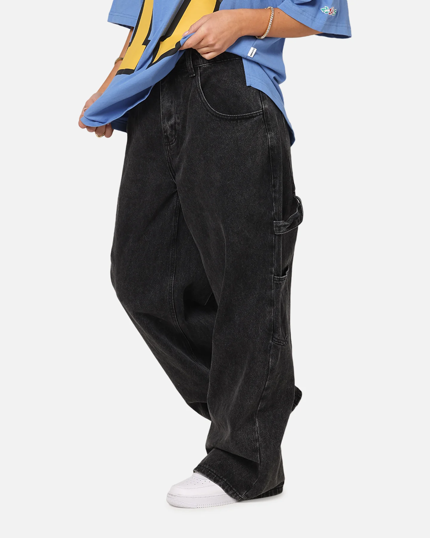 Carre Baggy Carpenter Jeans Black