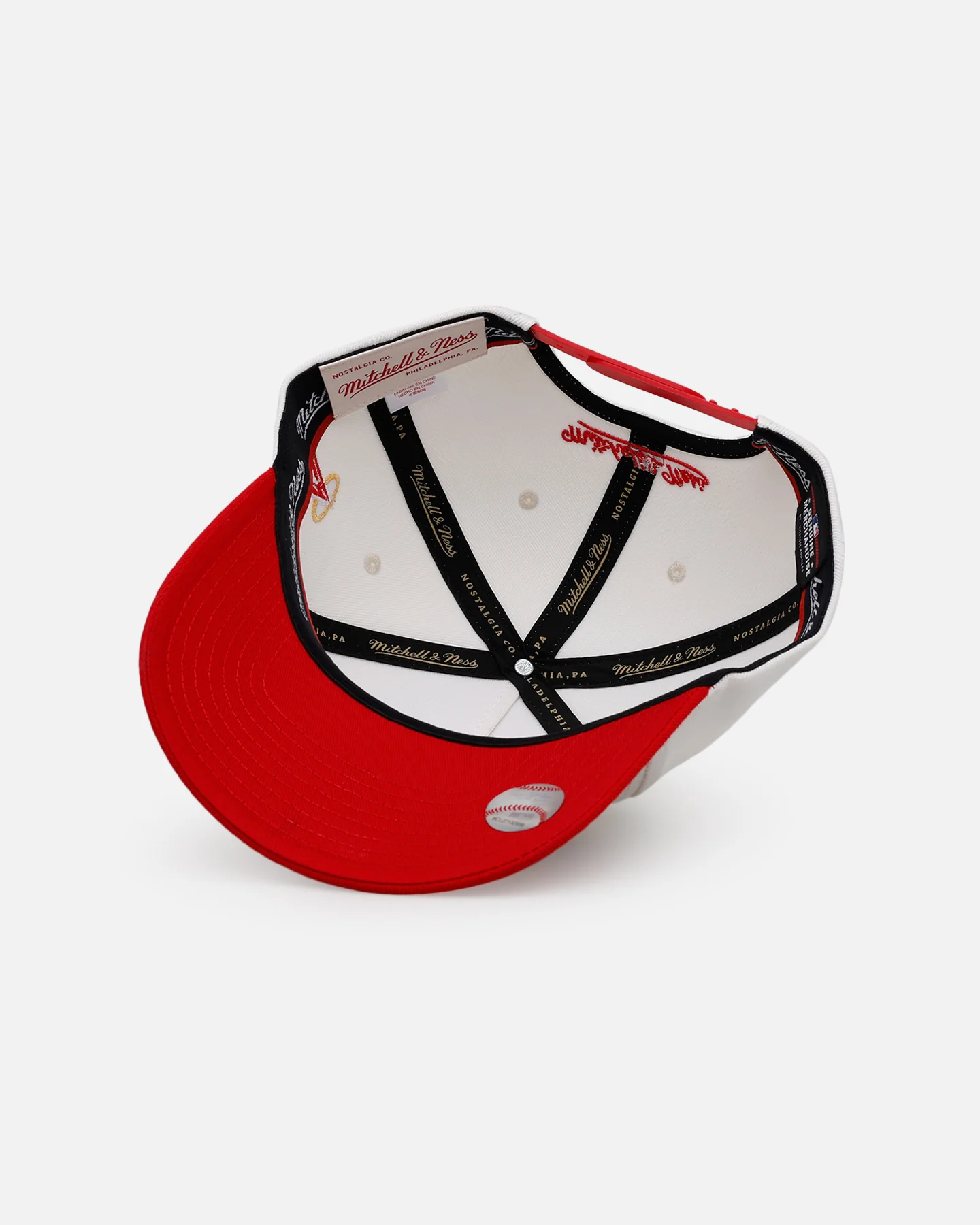 Mitchell & Ness Los Angeles Angels 'Arch' MVP Snapback Cream