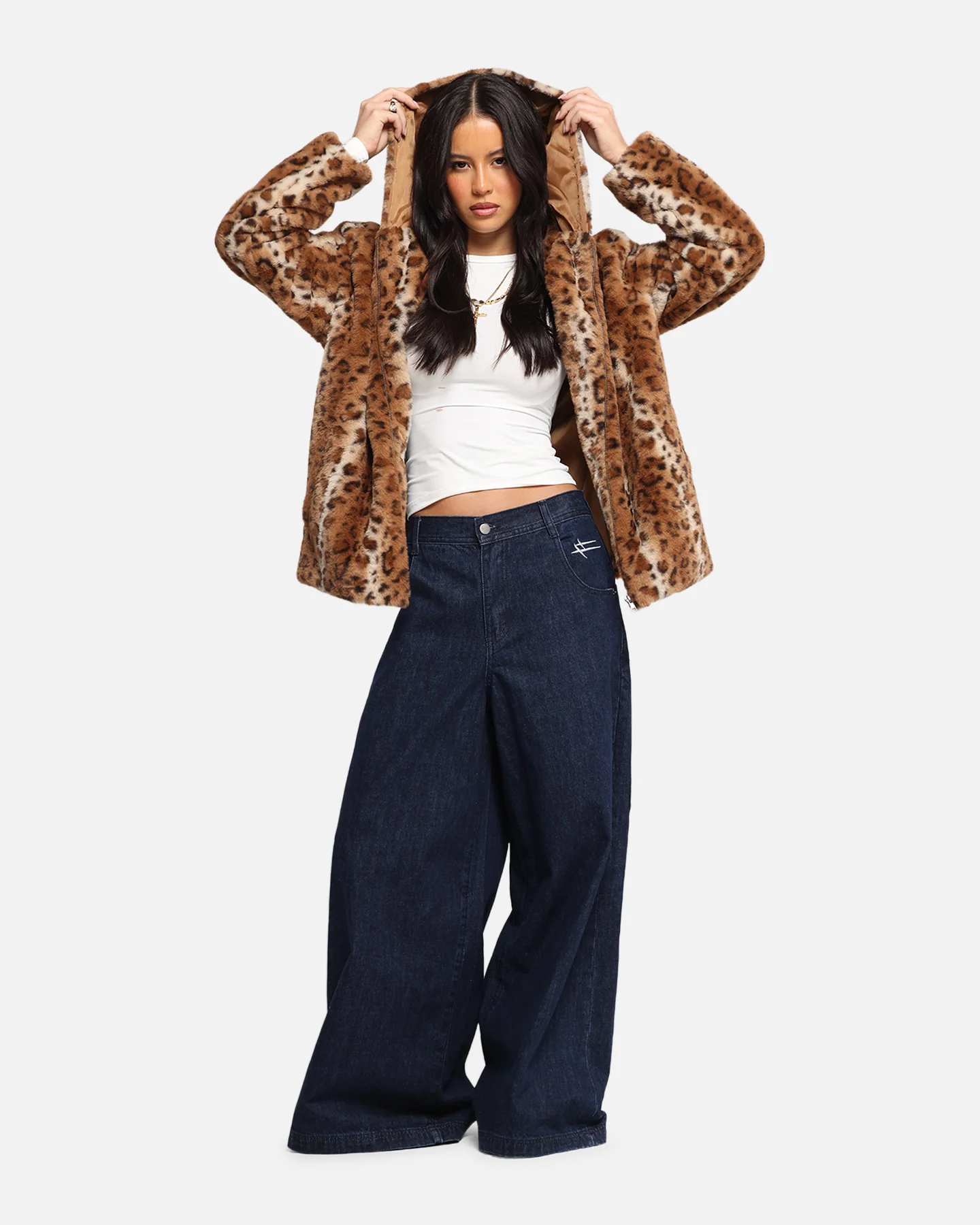 XXIII Leopard Fur Jacket Leopard