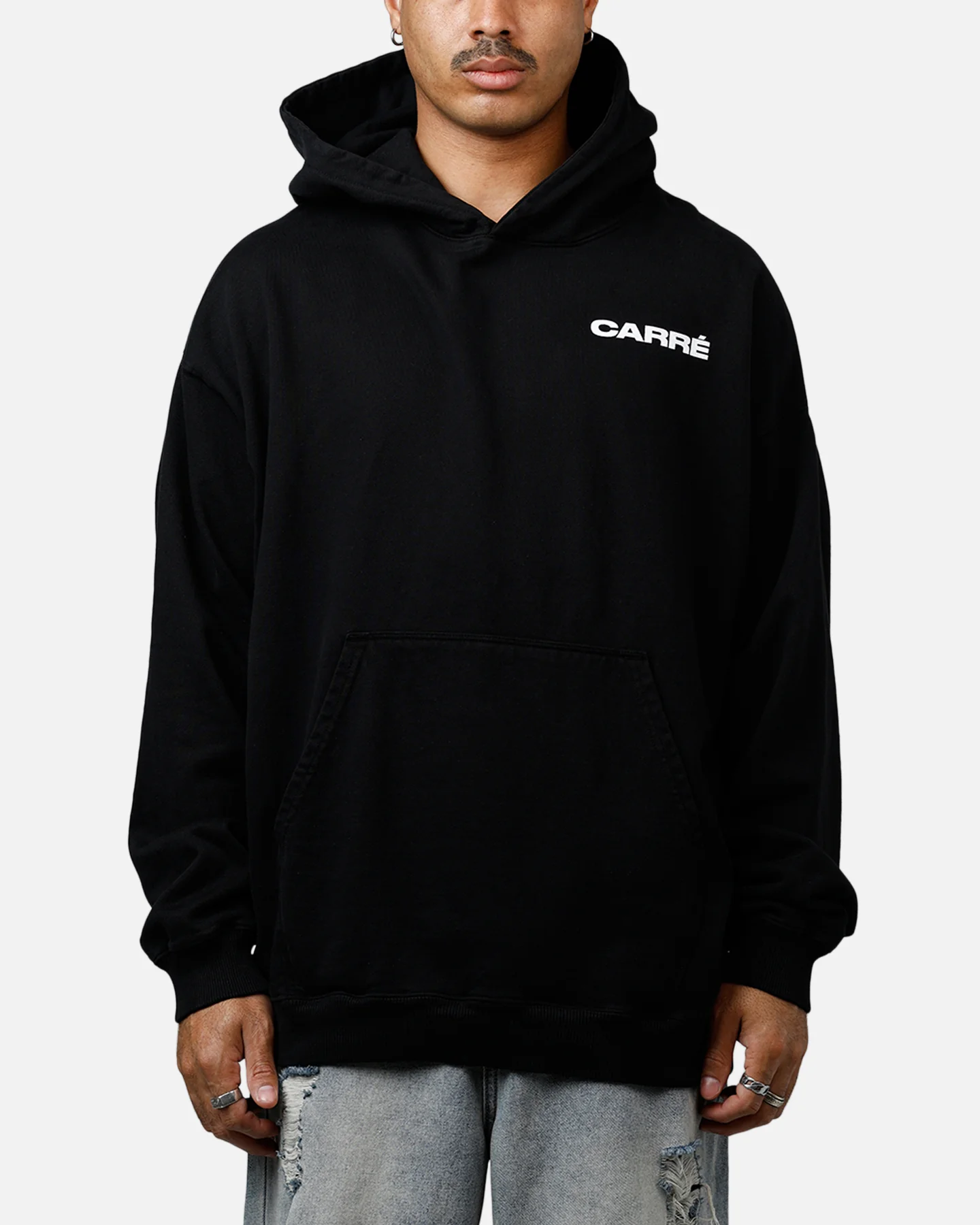 Carre Die Hoodie Black
