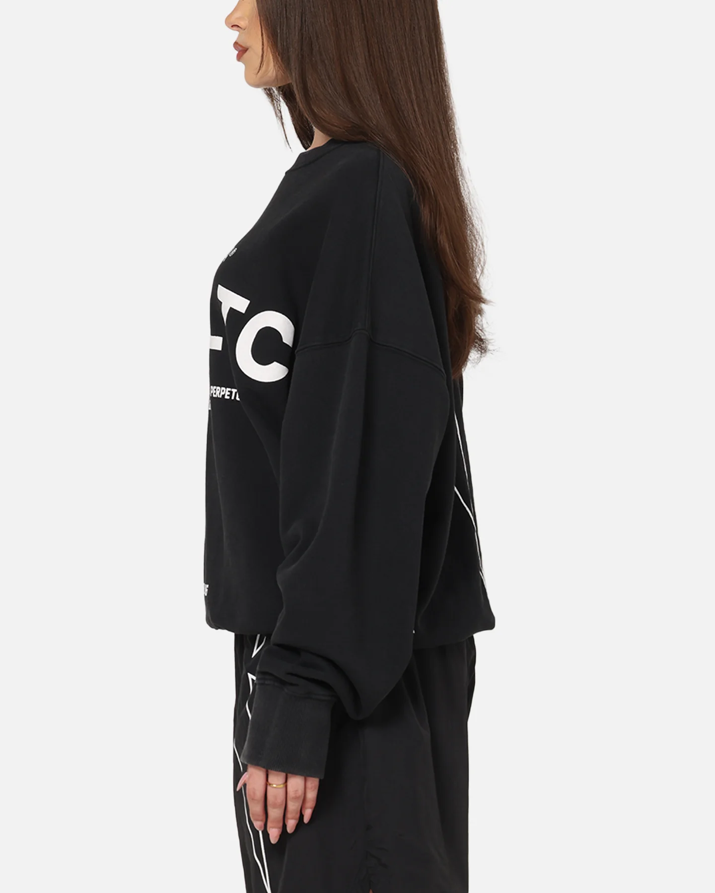 Saint Morta Athltc Crewneck Black