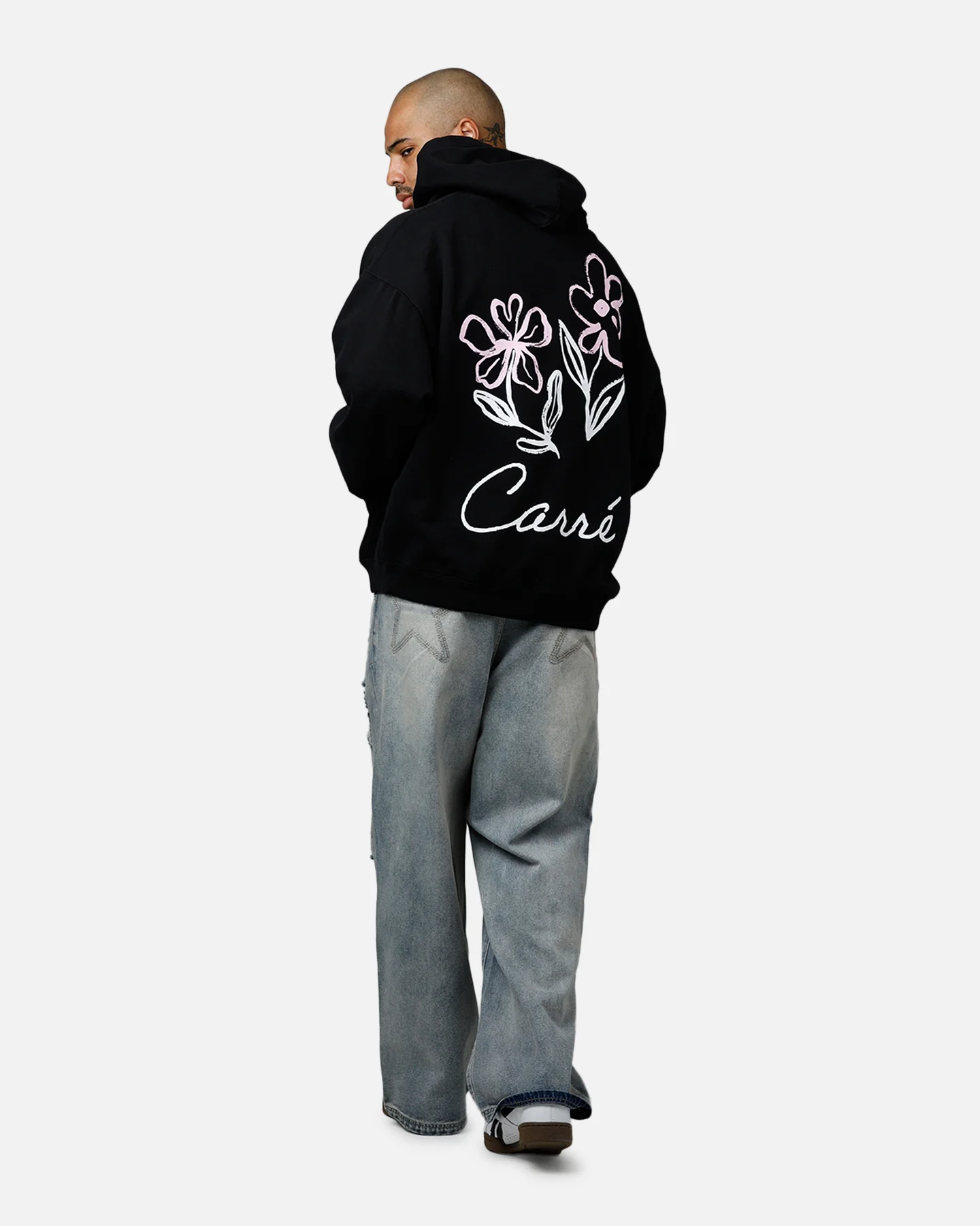 Carre Hand Picked Hoodie Black