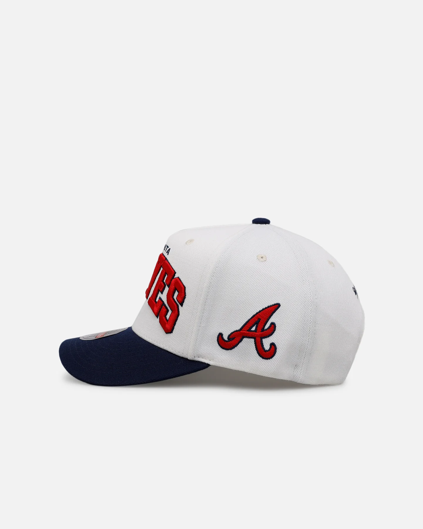 Mitchell & Ness Atlanta Braves 'Arch' MVP Snapback Cream