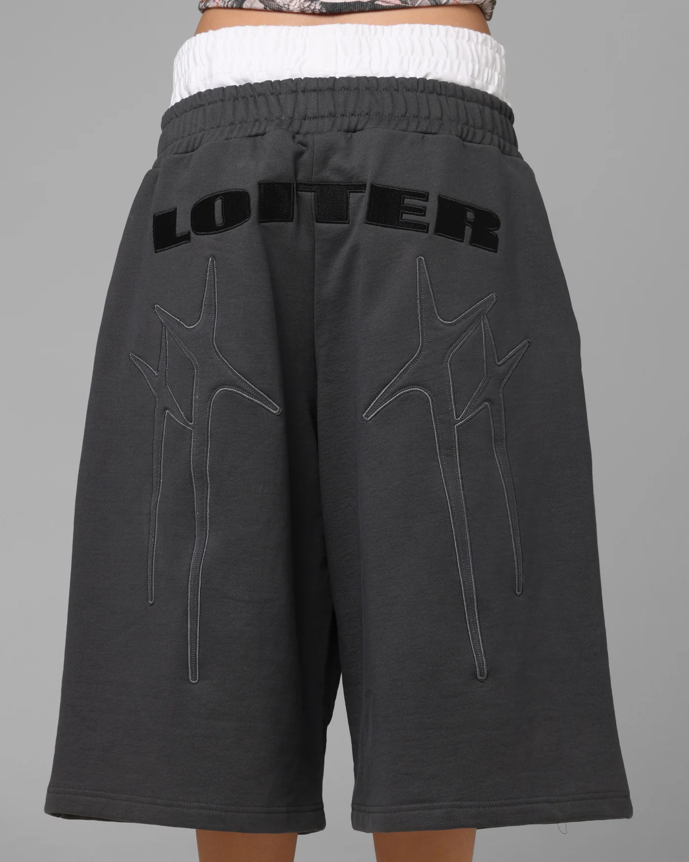 Loiter World Cup Shorts Charcoal