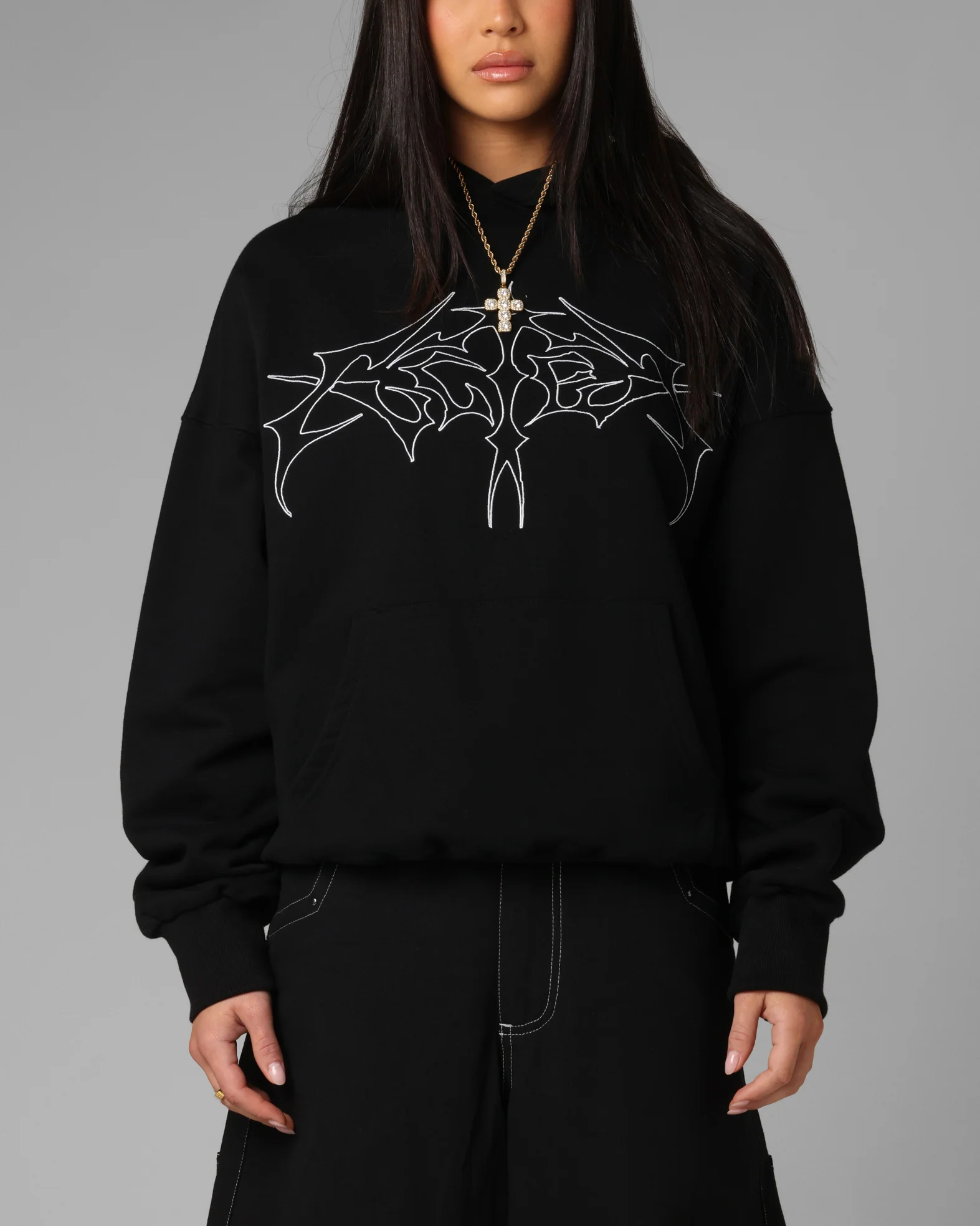 Loiter Opaque Premium Hoodie Black