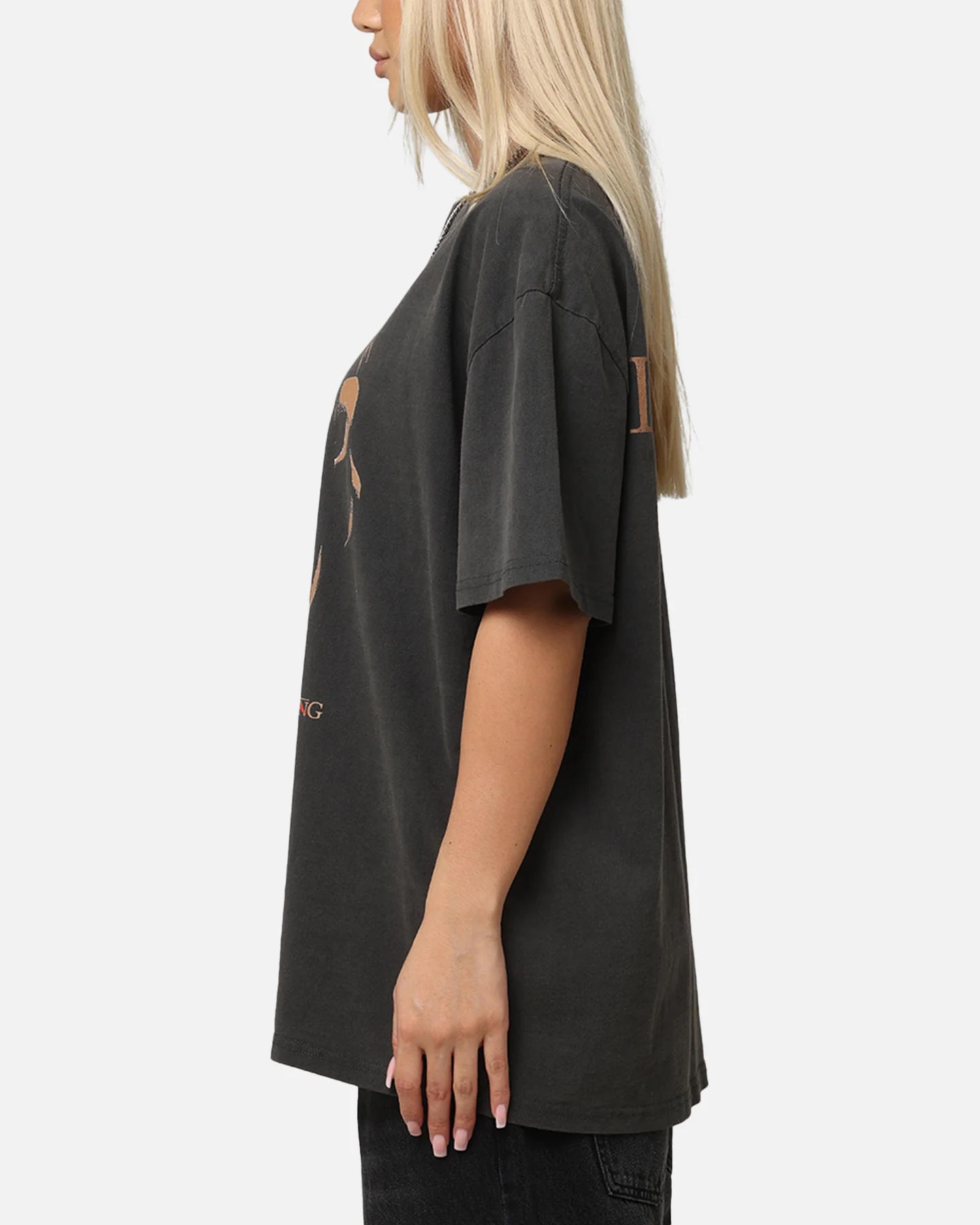 American Thrift Disney The Lion King Scar Heavyweight T-Shirt Black Wash