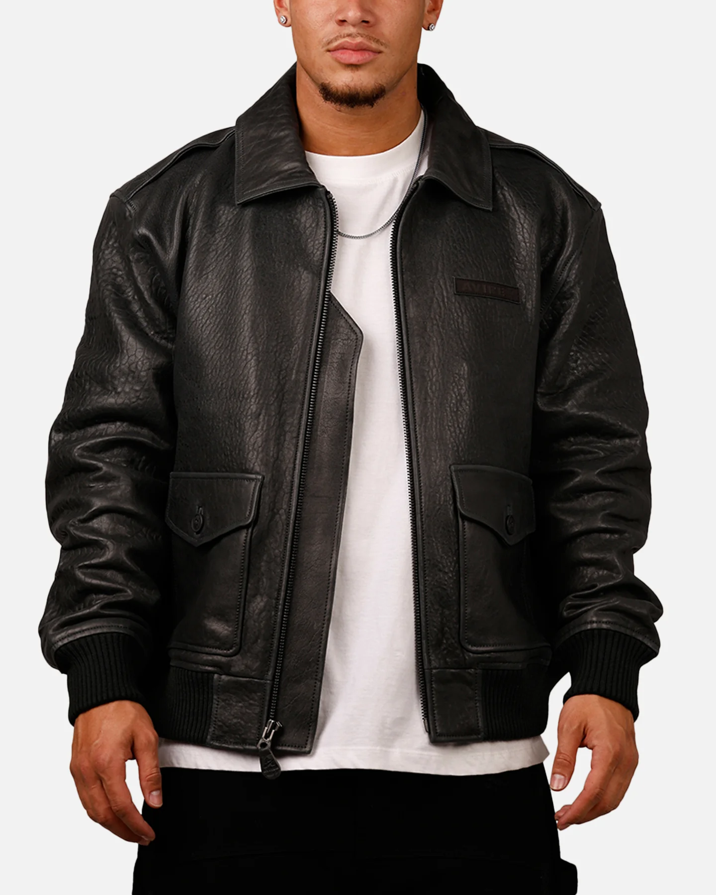 Avirex Vintage Flight Jacket Vintage Black