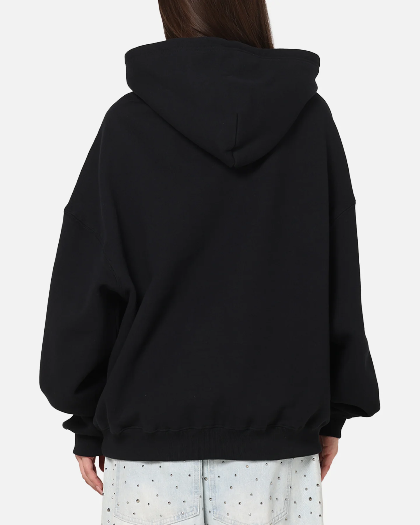 Mitchell & Ness Los Angeles Dodgers Rhinestone Hoodie Faded Black