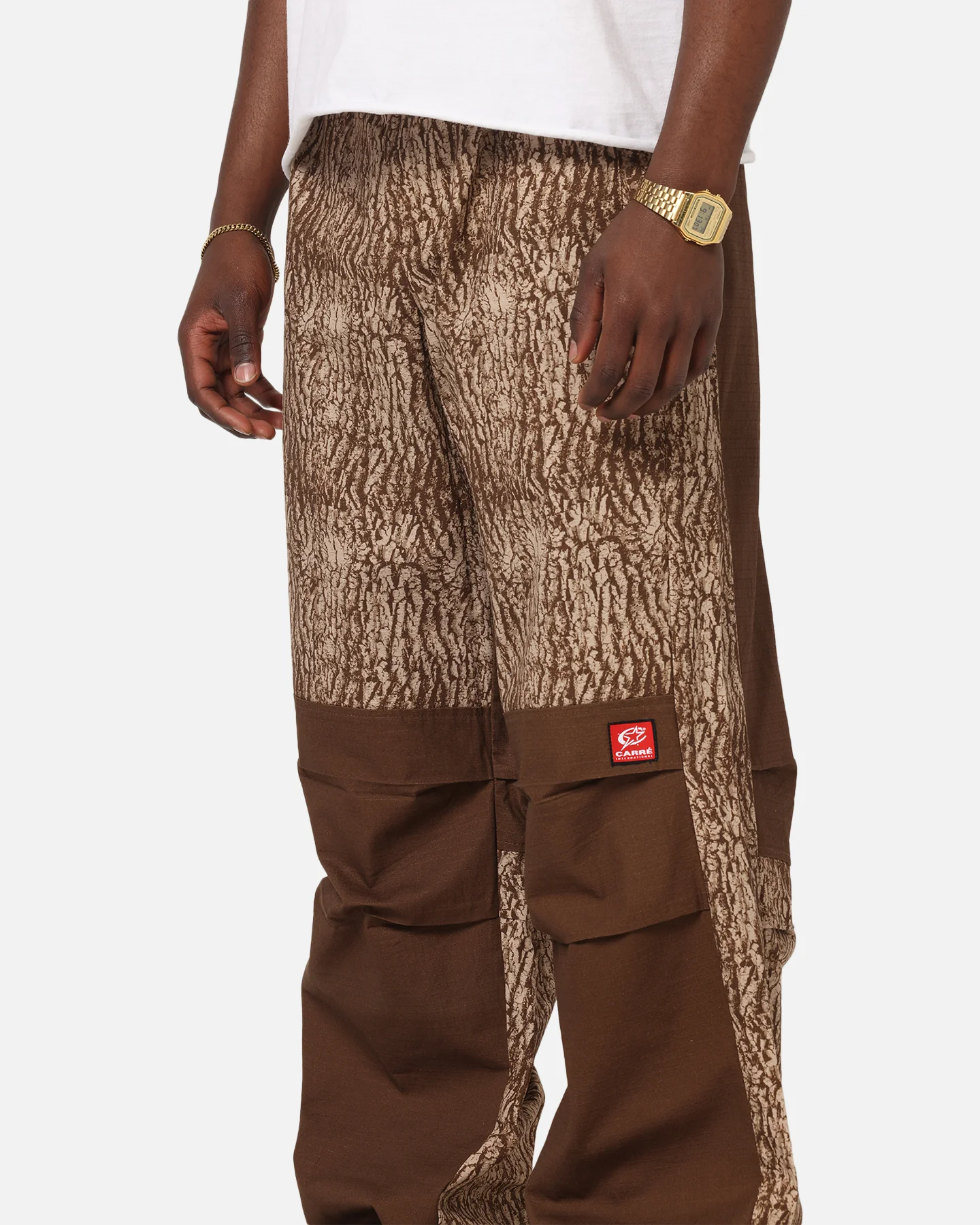 Carre Avalanche Baggy Pants Tree Bark
