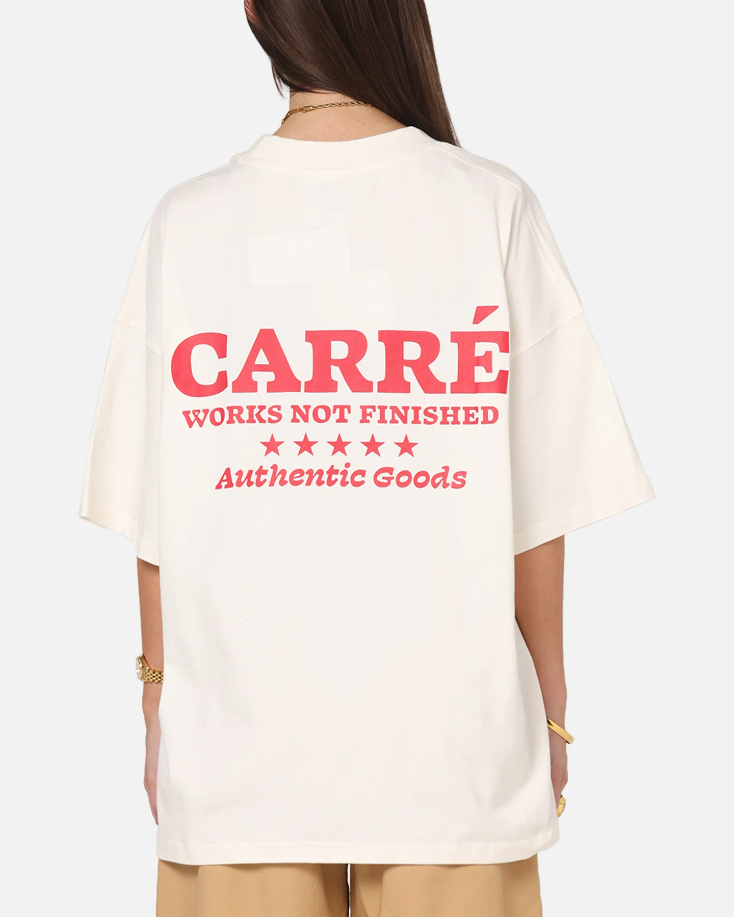 Carre Pocket T-Shirt Off White