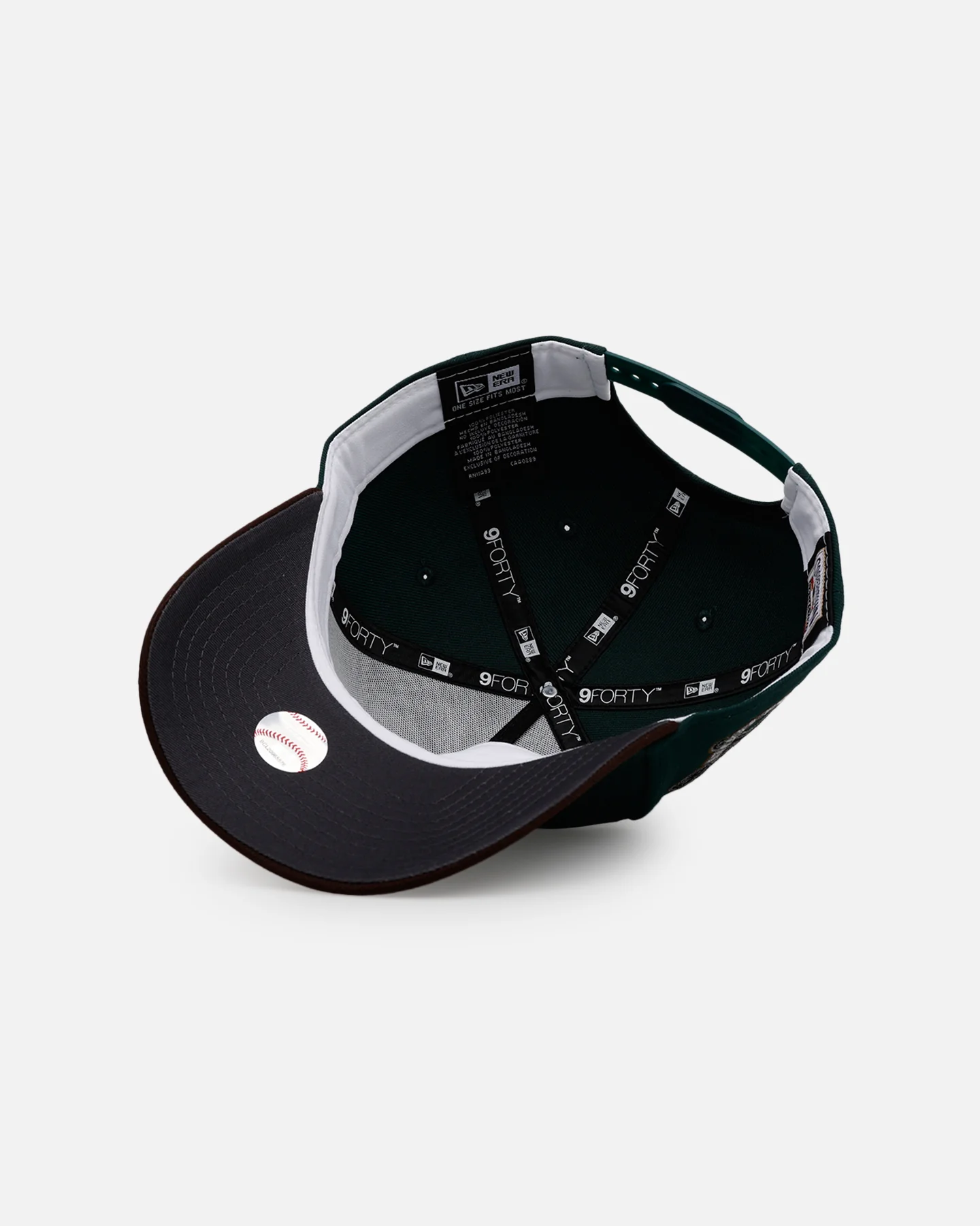 New Era Atlanta Braves 'Rainforest' 9FORTY A-Frame Snapback Green/Brown