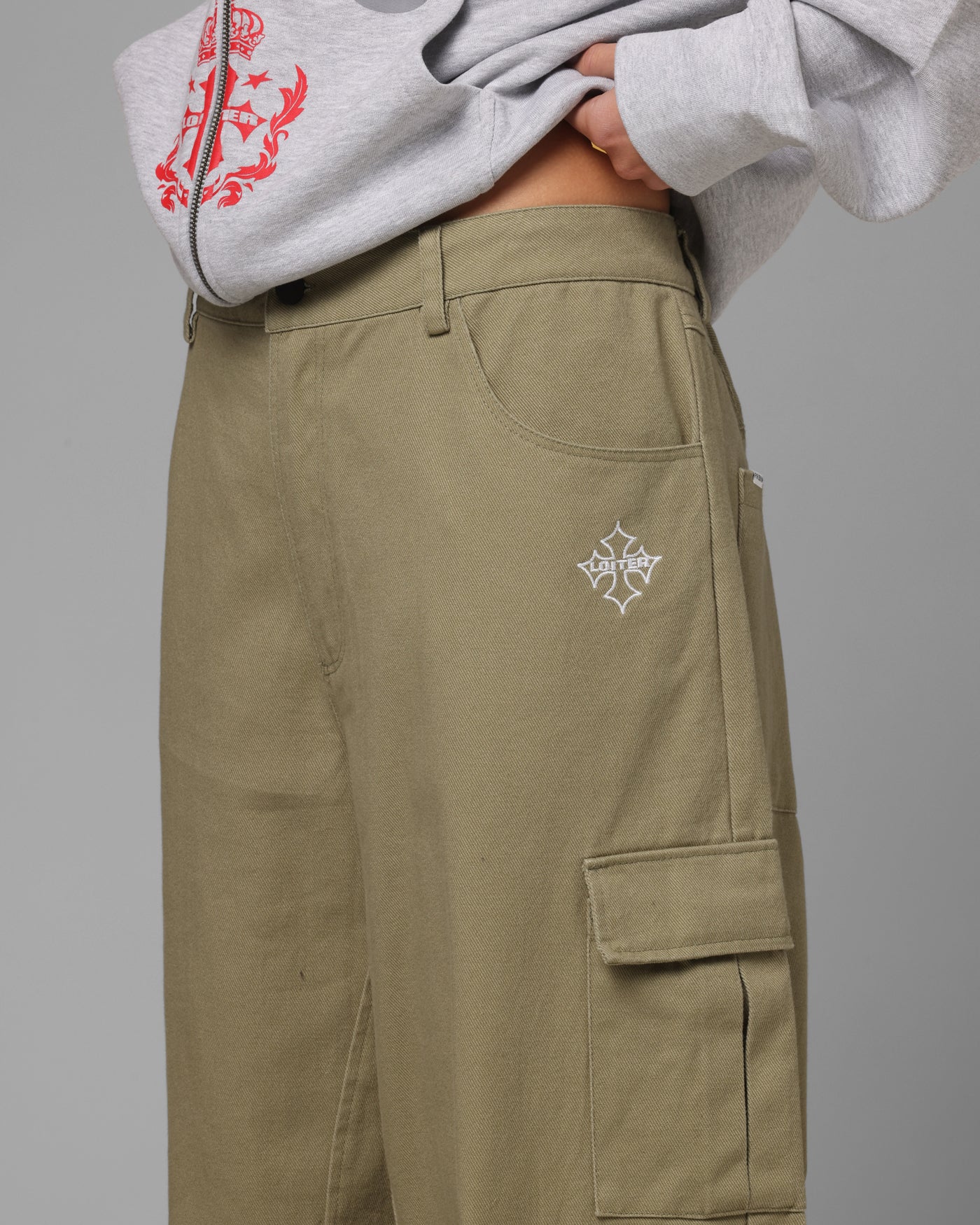 Loiter F-16 Balloon Cargo Pants Khaki