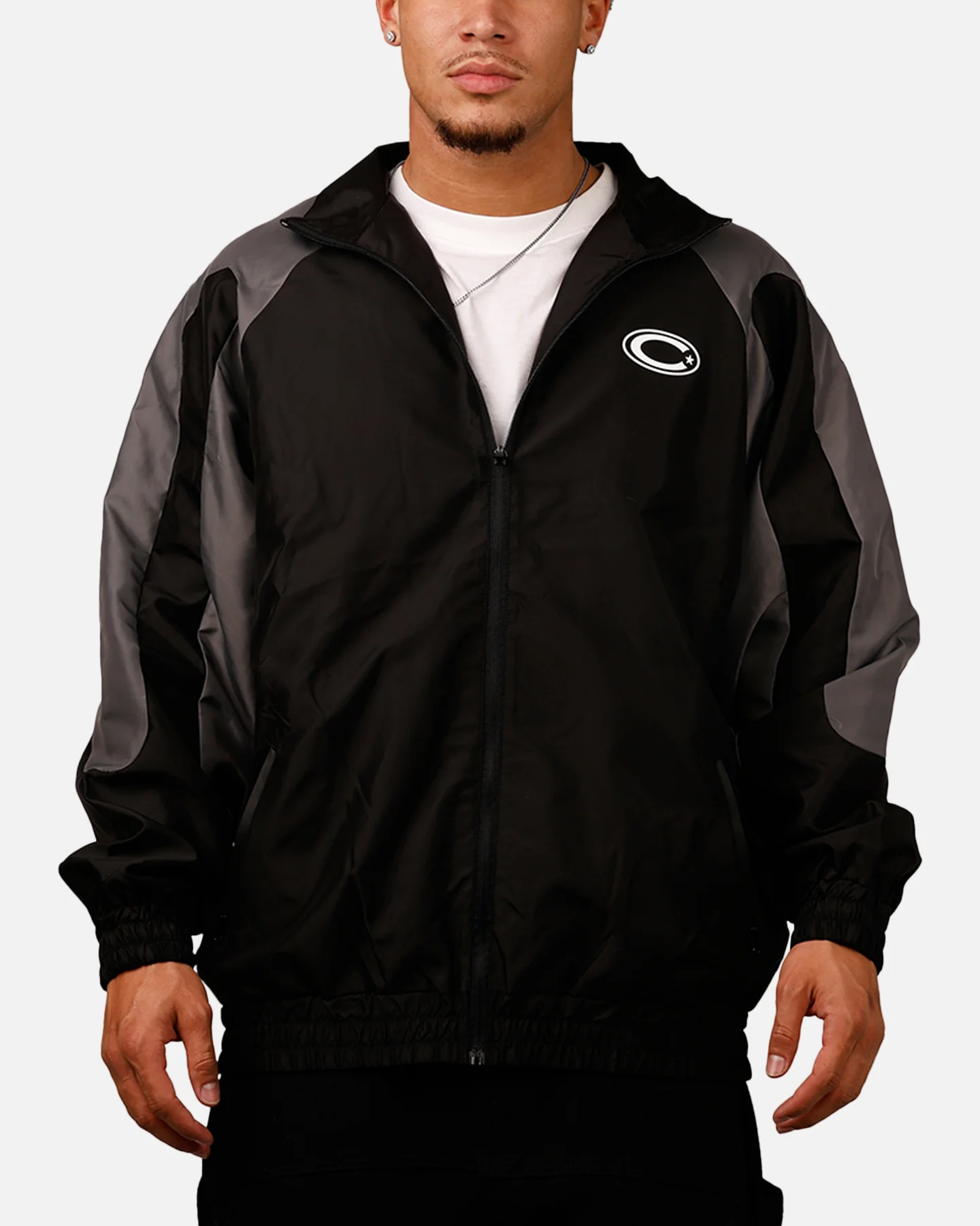 Carre Empire Panelled Jacket Black/Grey