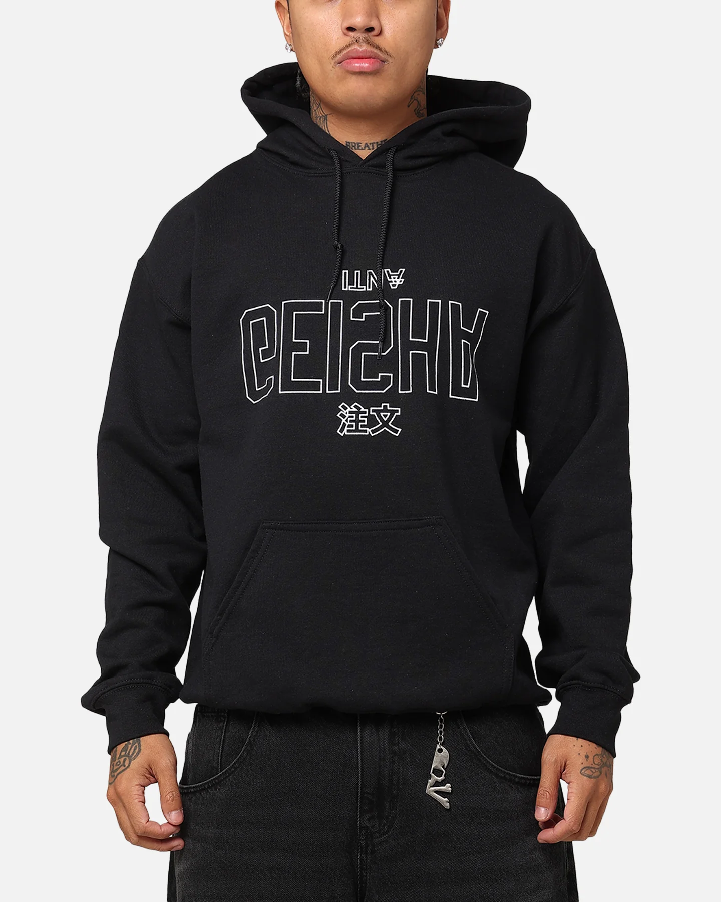 The Anti Order Geisha Hoodie Black