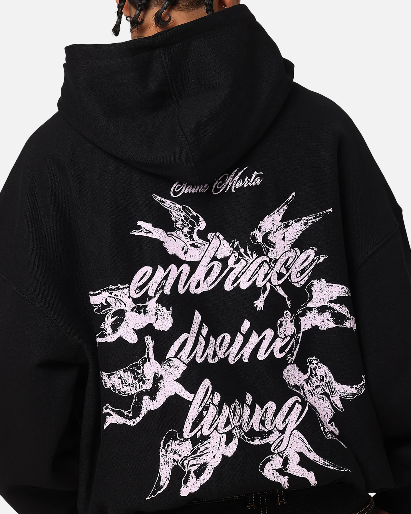 Saint Morta Divine Living Hoodie Black