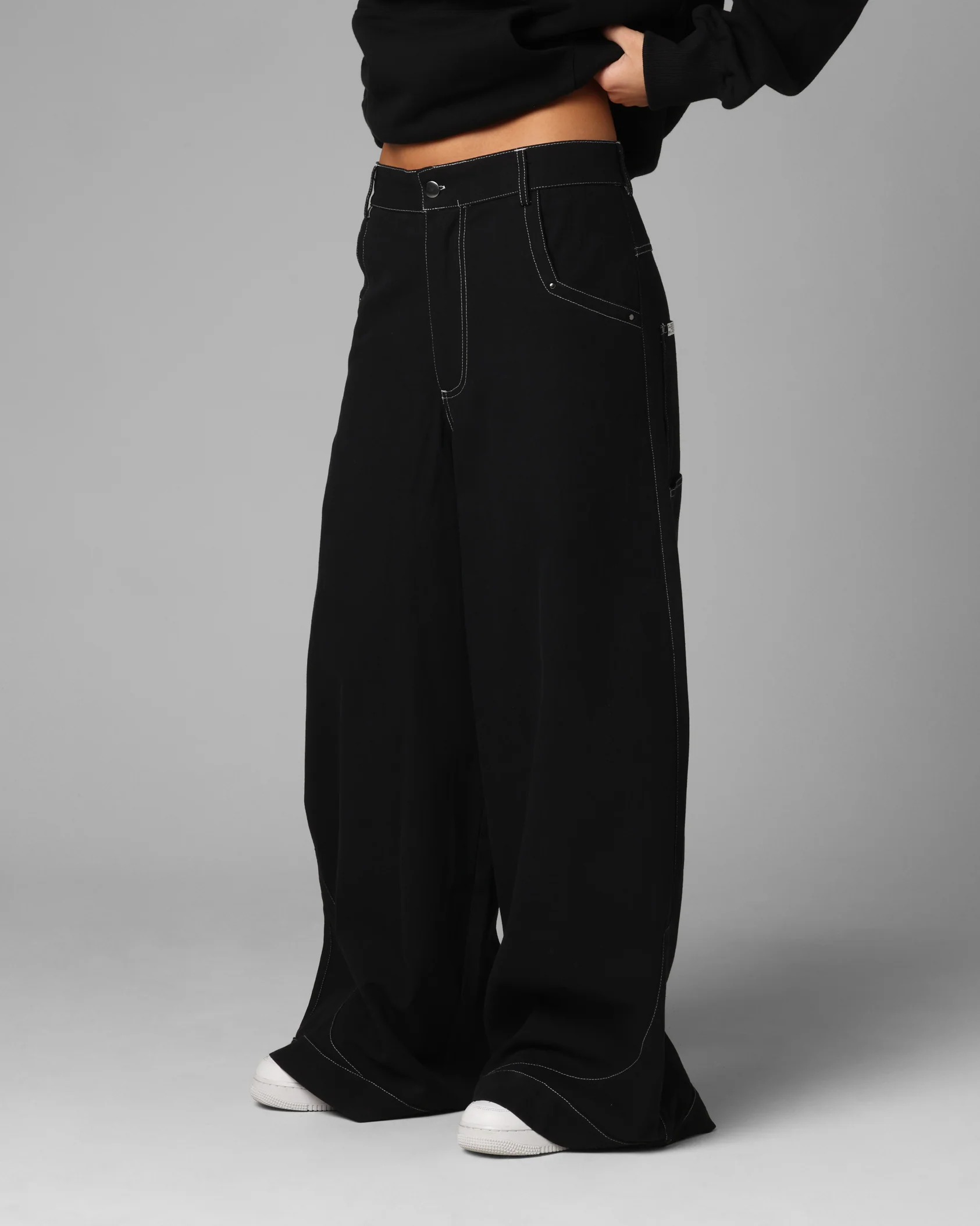 Loiter F-22 Raver Jeans Black