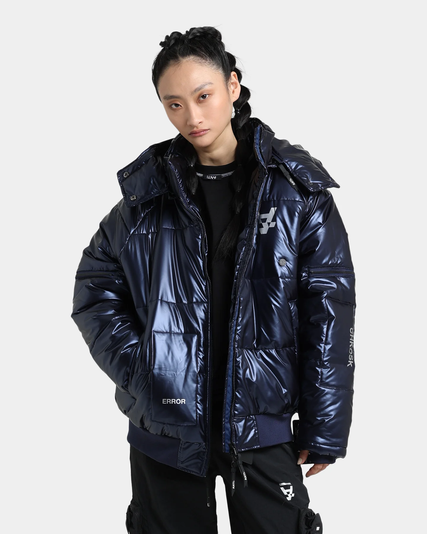 The Anti Order Anti Joy Technical Puffer Jacket Dark Navy