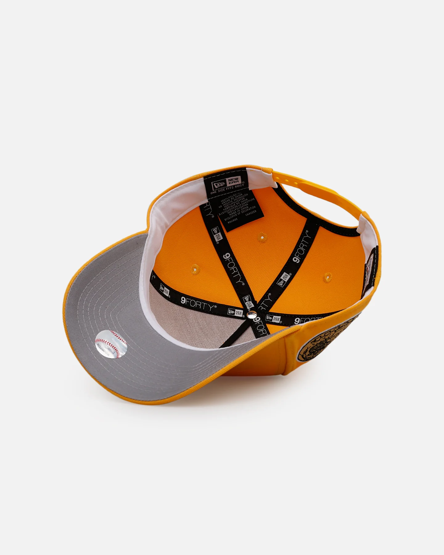 New Era Milwaukee Brewers 'Sunshine' 9FORTY A-Frame Snapback Canary